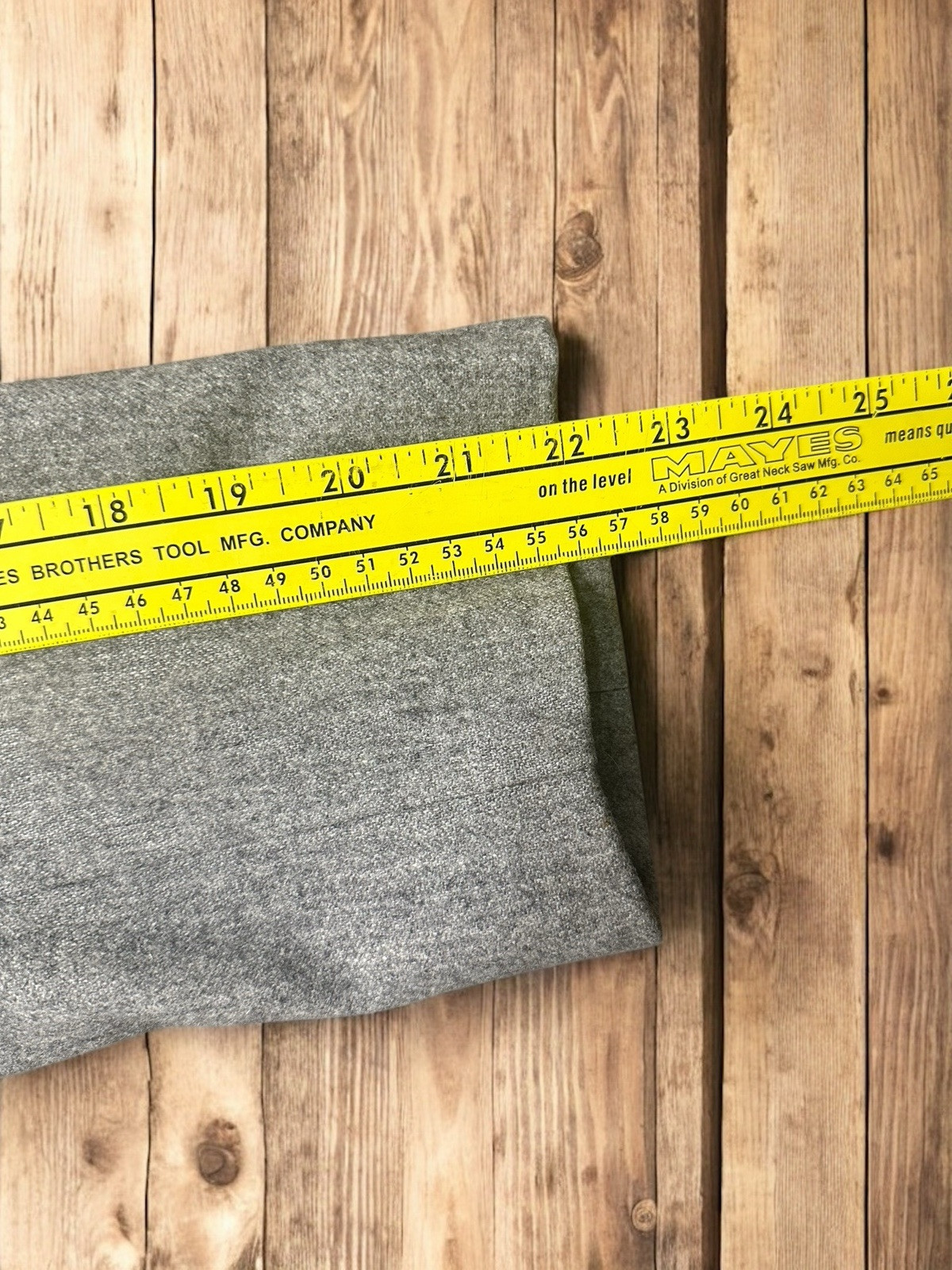 Wellington Featherlite Wool Long Trench Coat Gray Lightweight Size Small