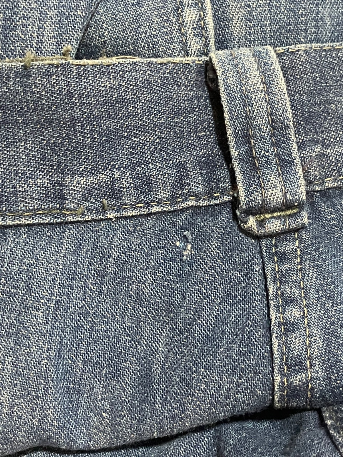 Vintage 1950s Ranch Maid Western Wear Denver Side Zip Denim Jeans