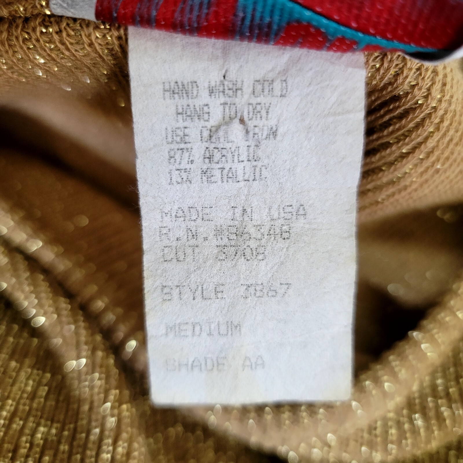 Vintage 90s City Girl Sport Gold Metallic Knit Cap Sleeve Top Shoulder Pads