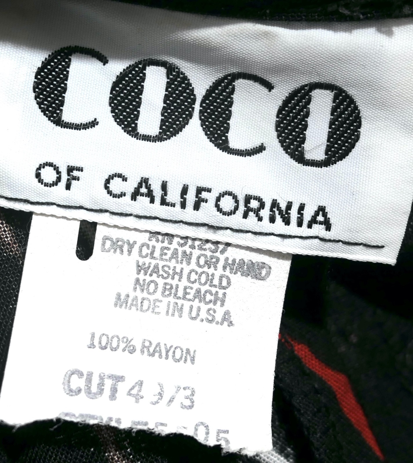 Retro Mod Chic Vintage 80s Abstract Splash Coco California Skirt Long Top Set S