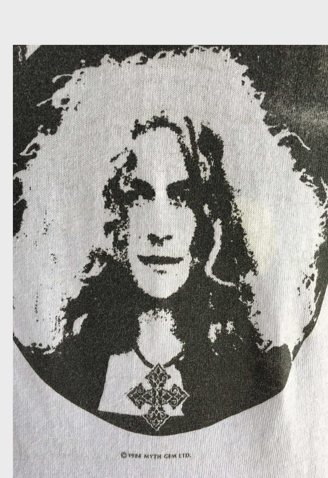 Vintage ’84 Led Zeppelin Myth Gem Graphic Double Sided T-Shirt XS/S