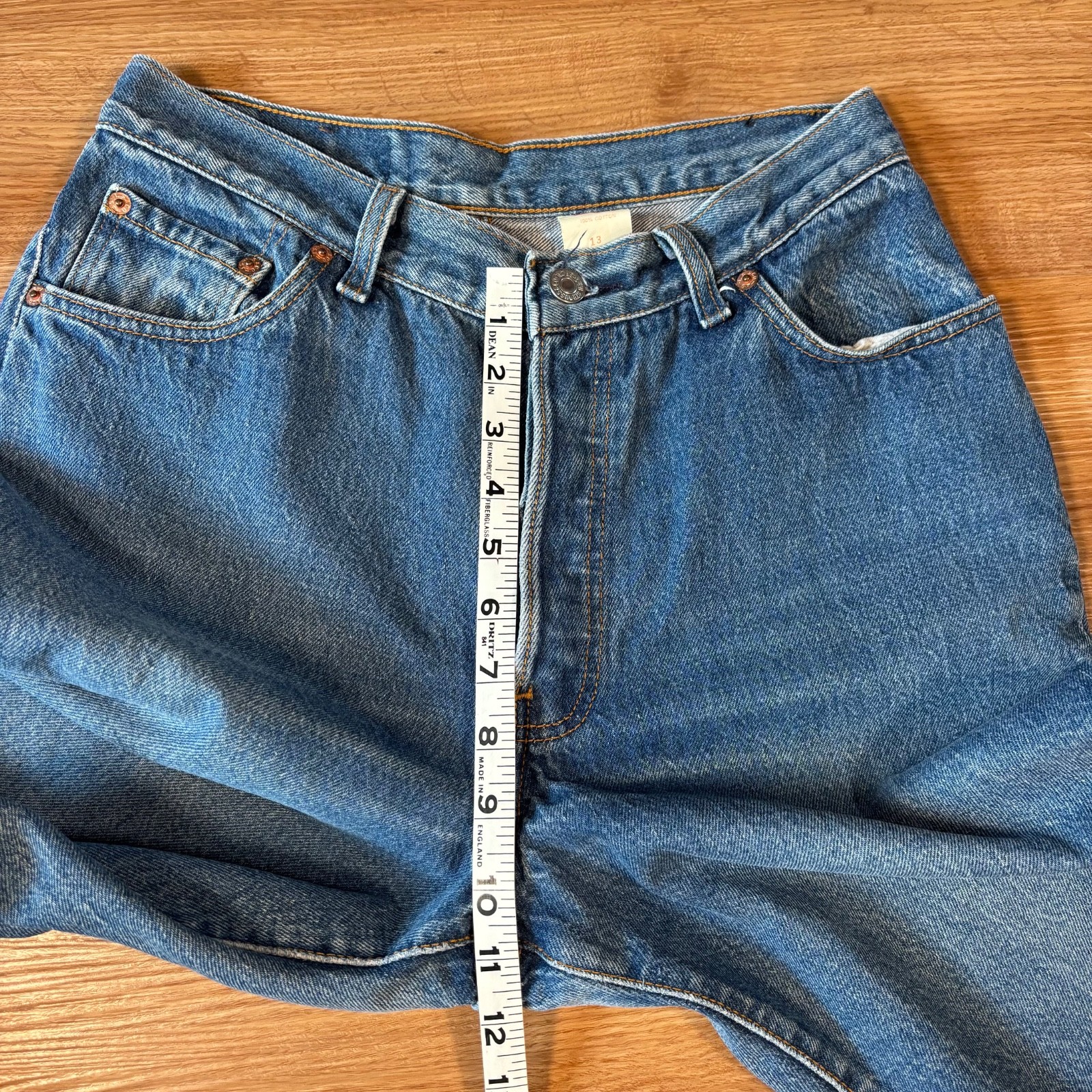 VTG Levi’s 501 Jeans 80s High Waisted Tapered Women’s 28×28 Med Wash Made in USA