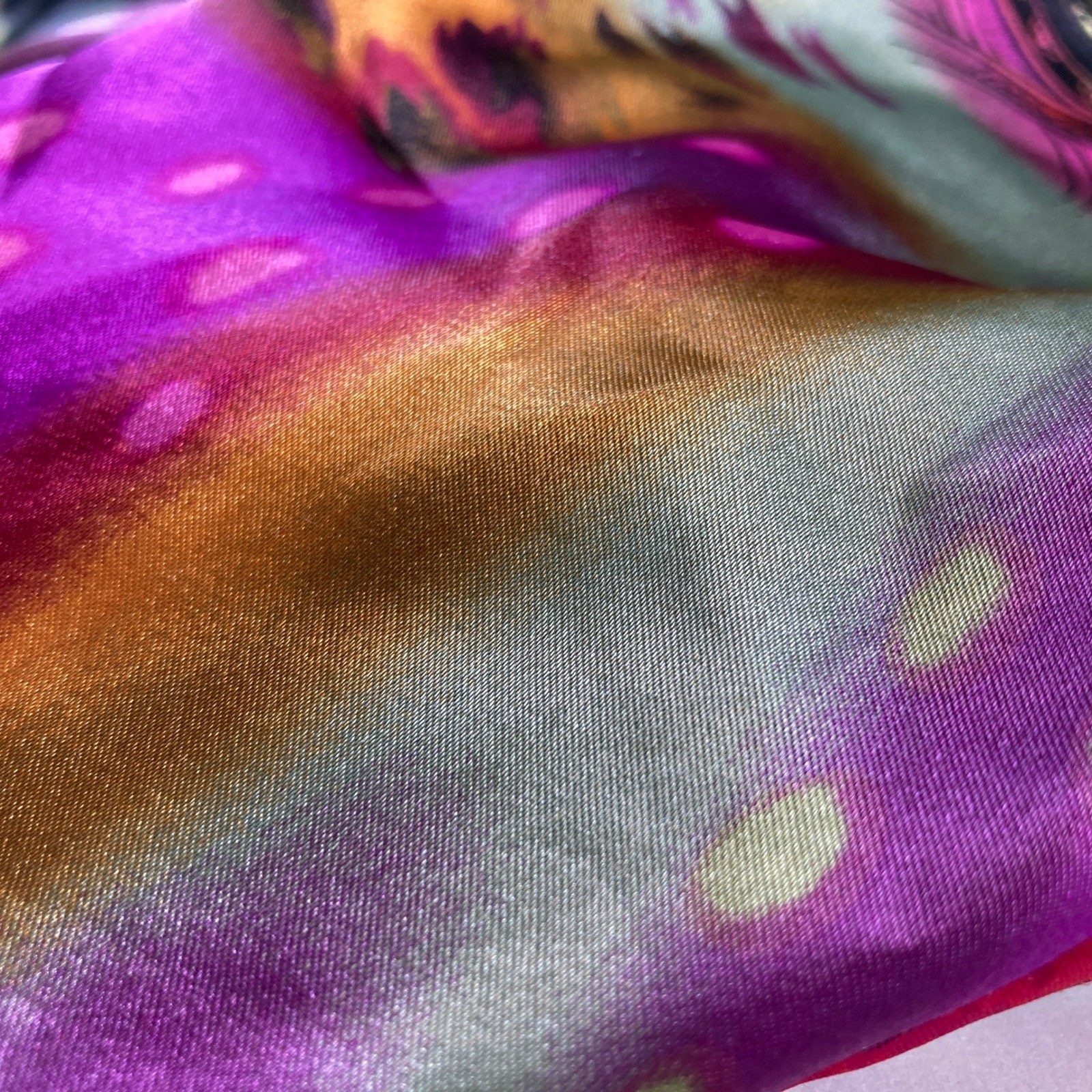 Taboo Psychedelic Maxi Dress Sequin Babydoll Vibrant Boho Retro Y2K (Size 9/10)