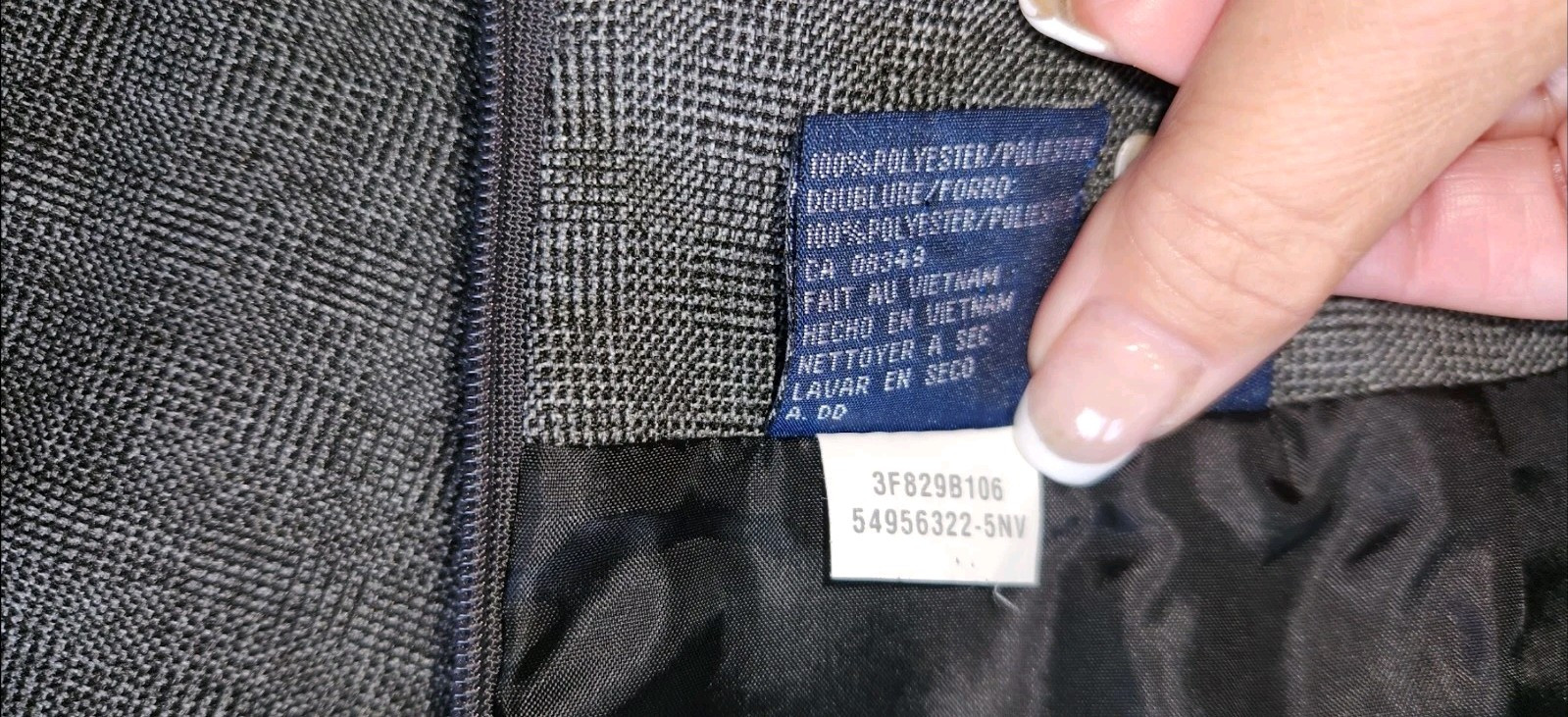 Vintage Evan Picone Womens Gray Lined Blazer Skirt Suit Set Size 10p – EUC