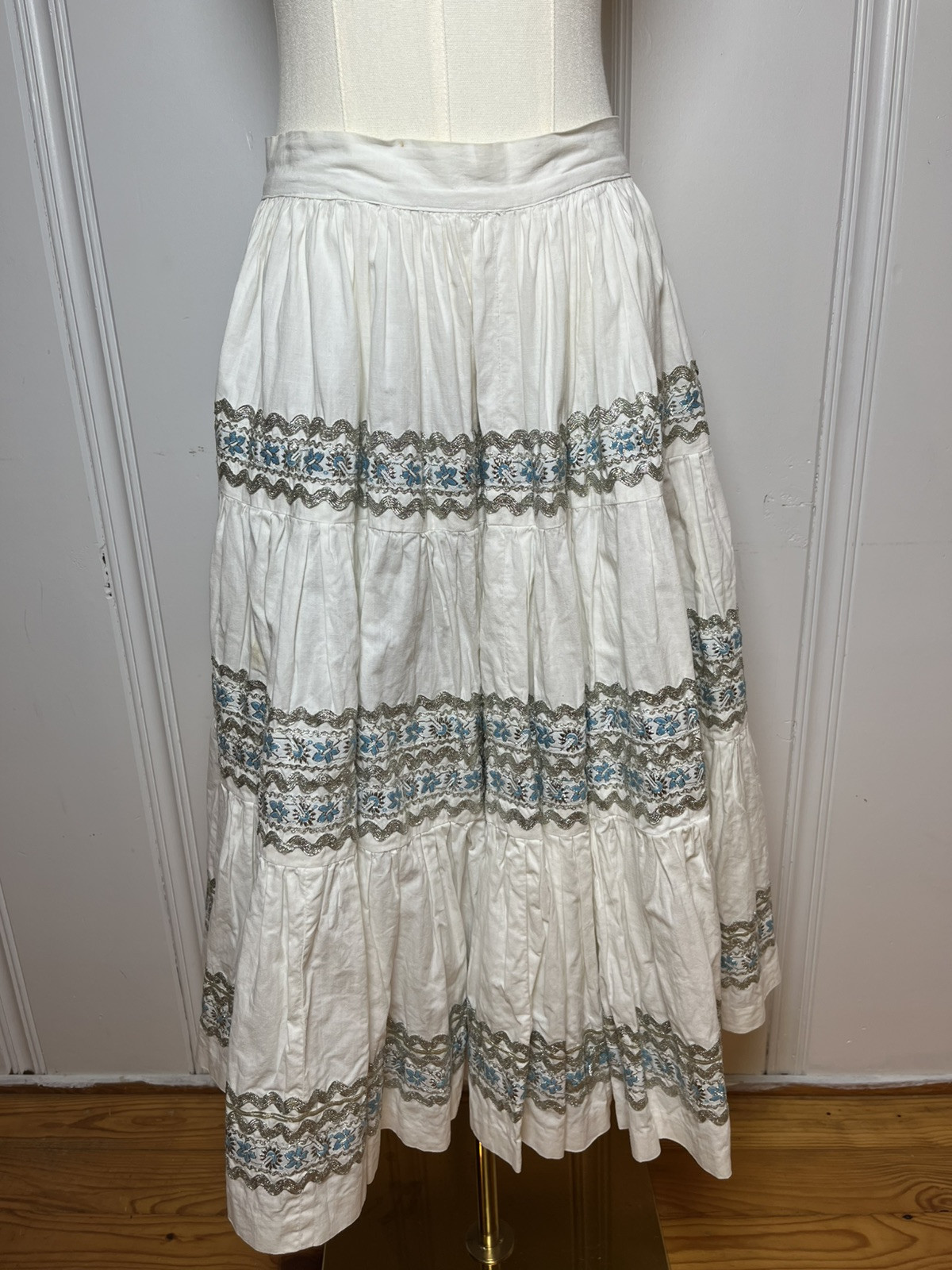Vintage Rodeo Skirt Western Wear Cowgirl Texas Square Dance Handmade RARE
