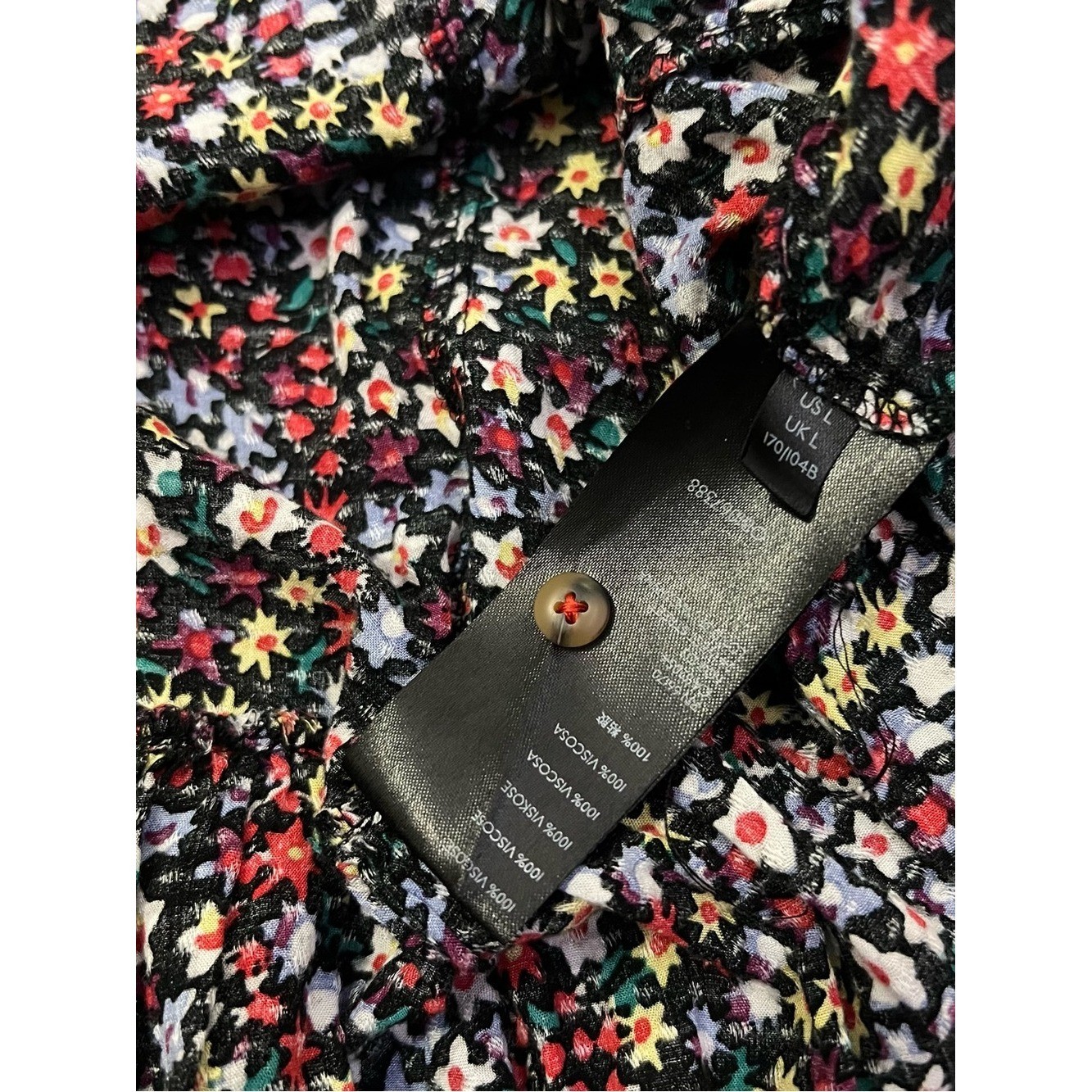 Maeve Anthropologie Size Large Floral Blouse