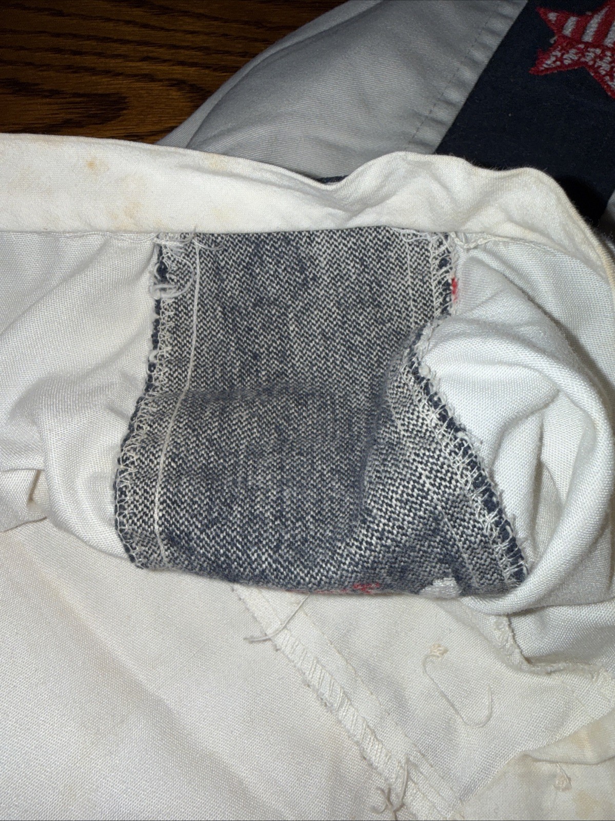 Vtg 70s Bicentennial Bell Bottom Pants 1976 Sailor Button Fly ILGWU Union Made