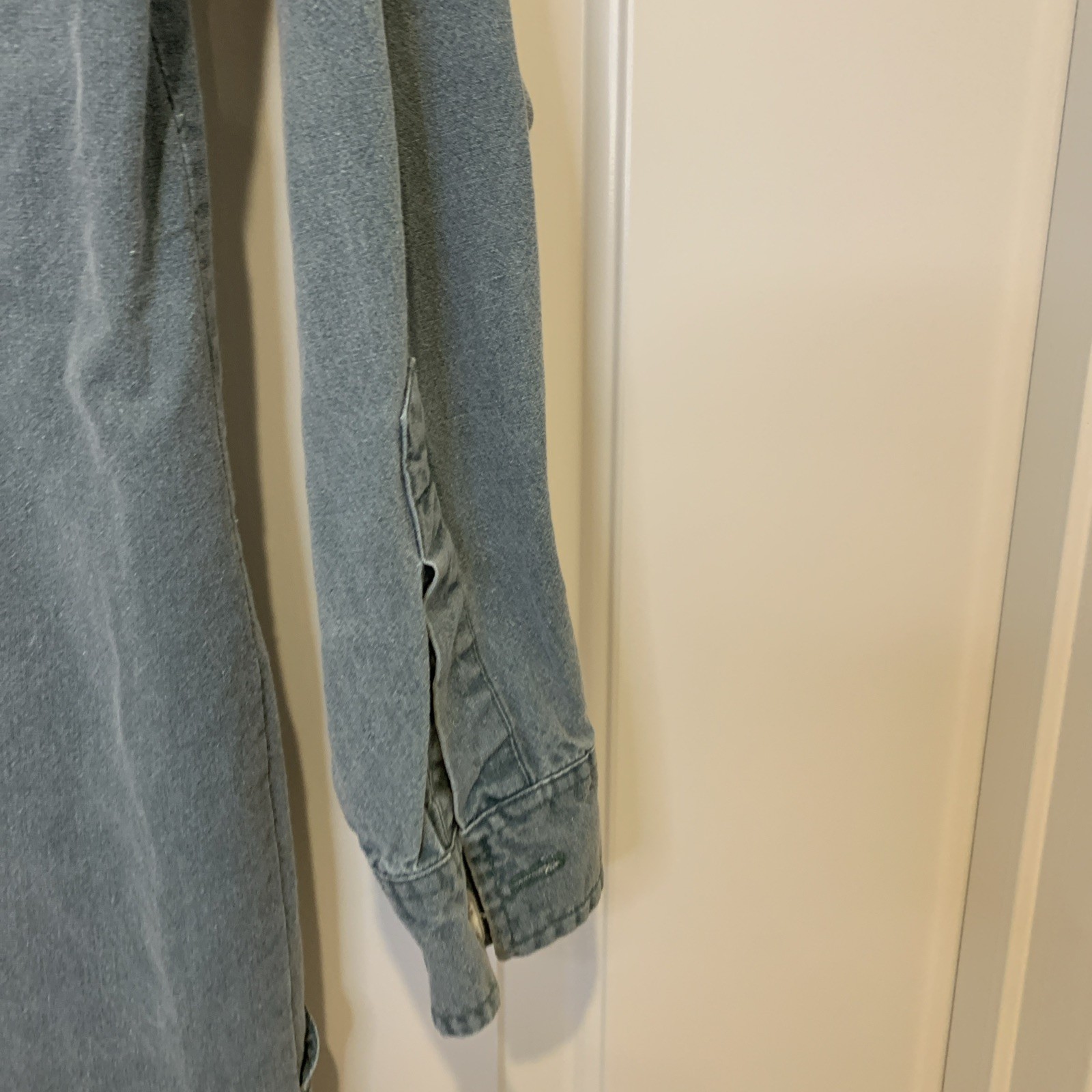 Vintage Banana Republic Cotton Utility Jumpsuit Sage Green Mill Valley Womens M