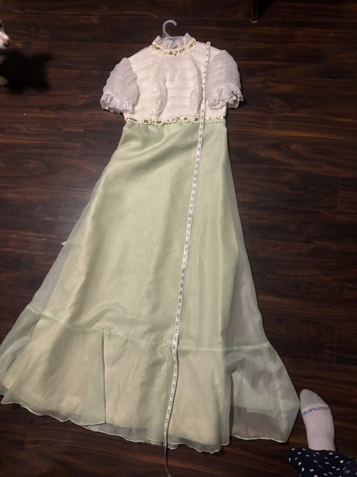 International Ladies Garment Workers Union Green Long Dress Size M/L
