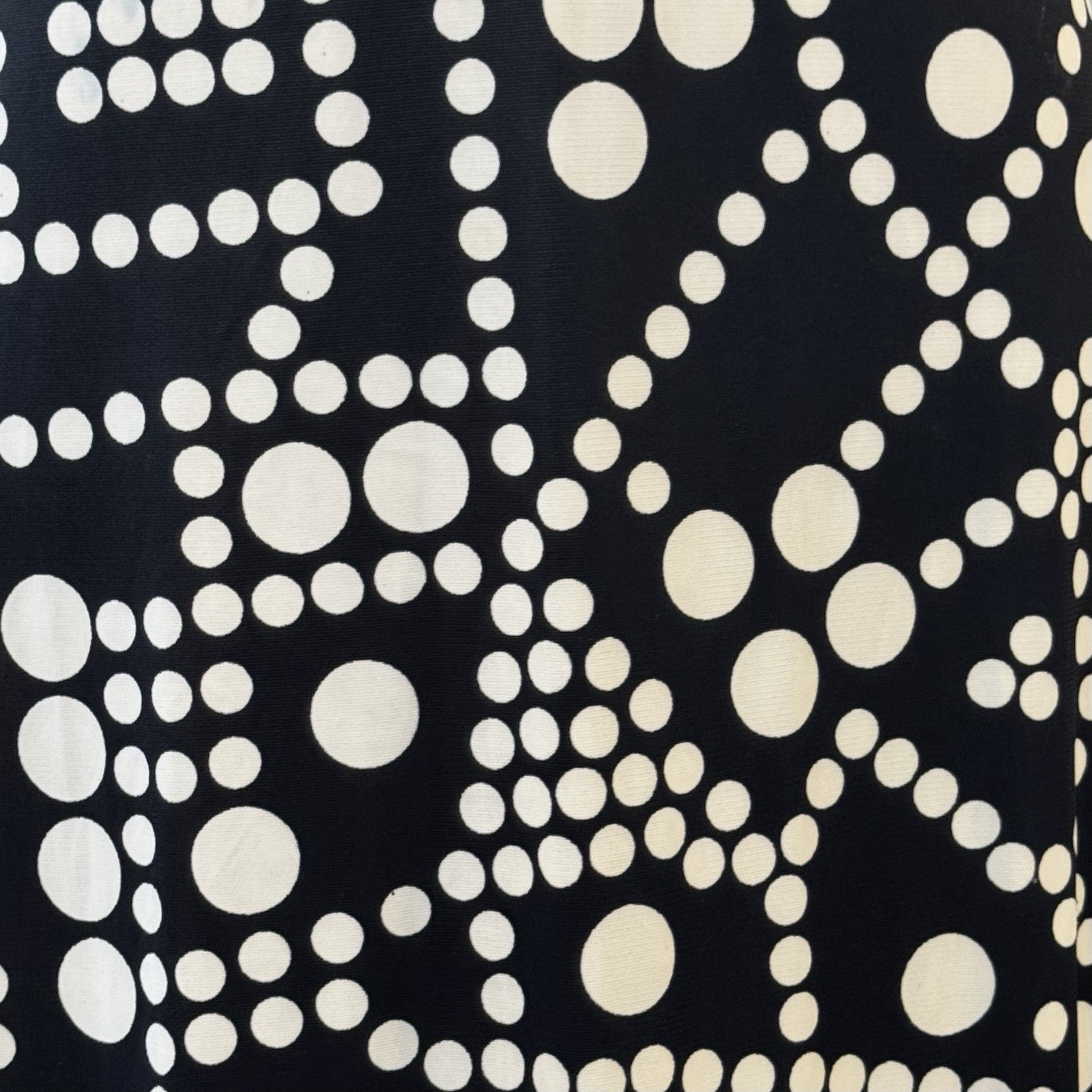 Vintage Catalina California Black White Op Art Mod Halter Swim 60s Maxi Dress