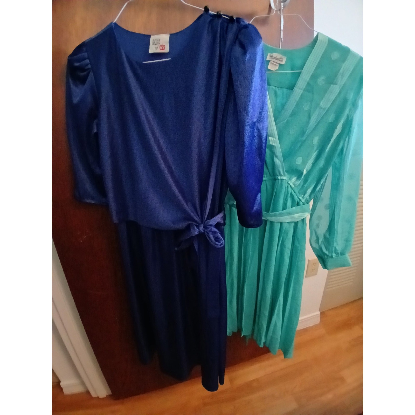 14pc VINTAGE 1970S 1980S LOT Cocktail Party Church Dresses Black Disco Med Large