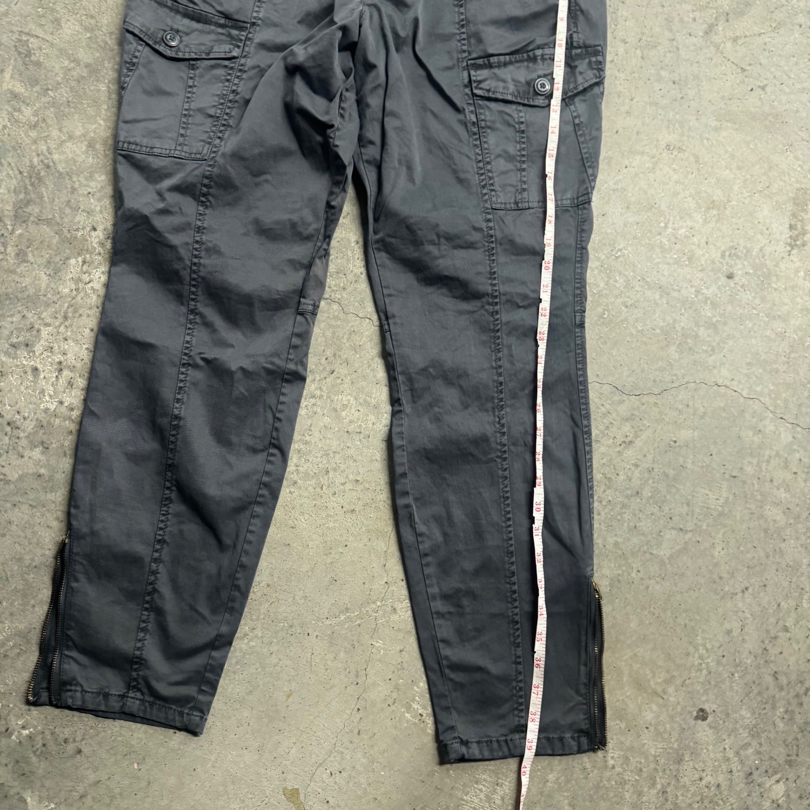 Old Navy Gray Cargo Pants S/16 Classic Y2k Retro Streetwear Basics Outdoor NWT