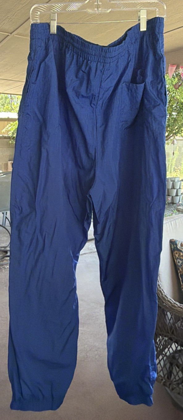 Vintage Andy Johns Windbreaker Outfit Pants and Jacket Size XL Multicolored