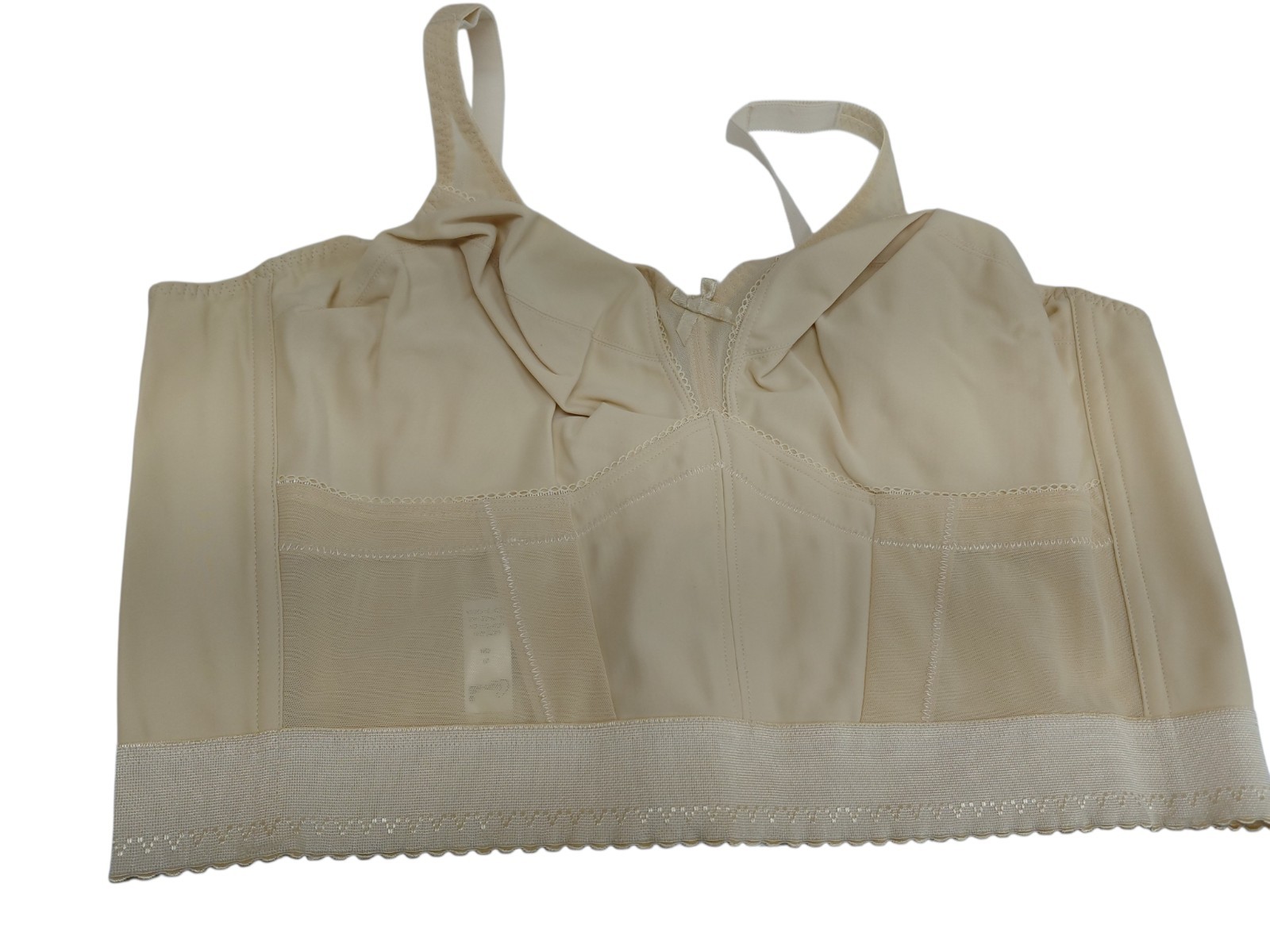 Vintage Crown-nette Longline Bra Size 48B