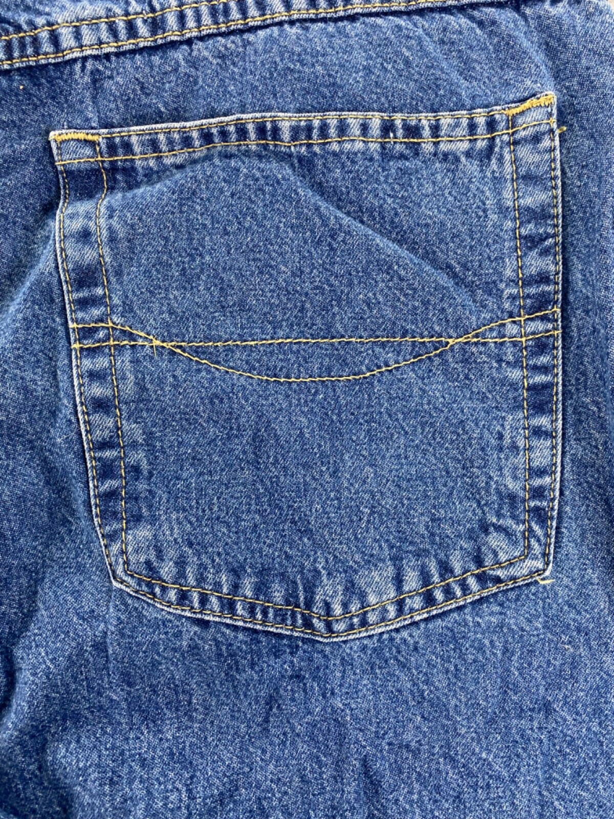 Vintage 90’s Bugle Boy Collection For Her Blue Jean Shorts Womens 14 100% Cotton