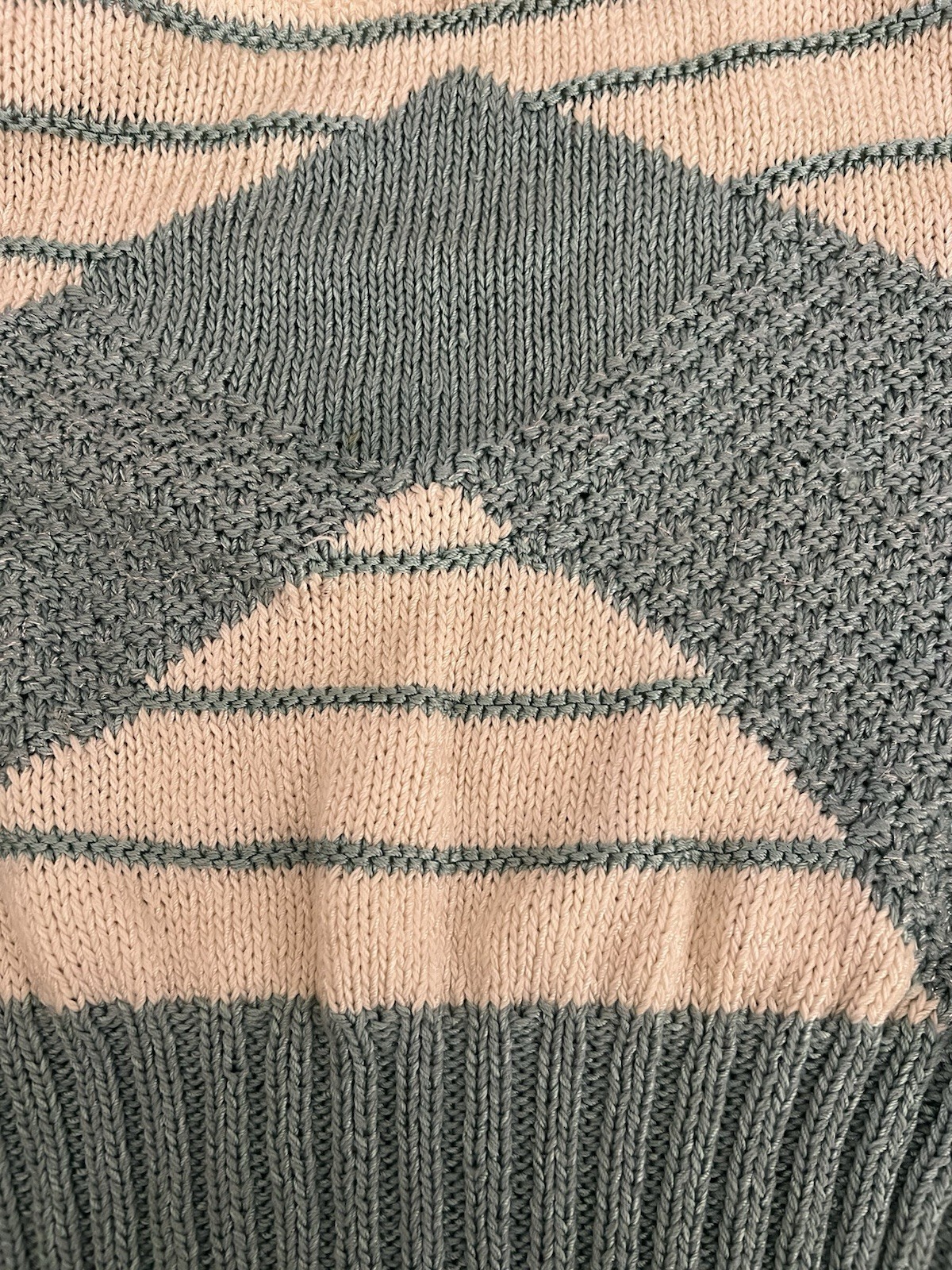 Vintage Nannell Sweater Batwing Sweater M Grandma Core Coastal core Whimsy Boho