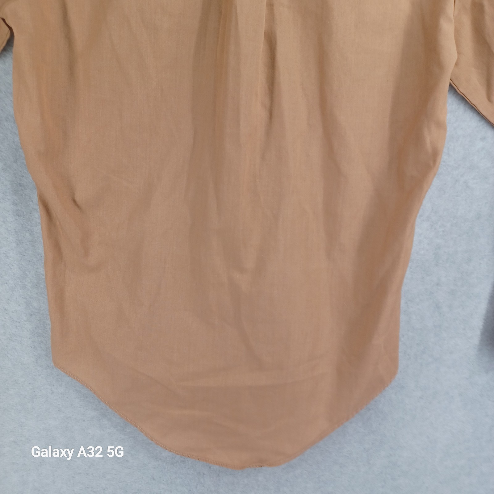 Vintage GoldenLine Perma Press Shirt Women Size 14 See Measurements Button 60s