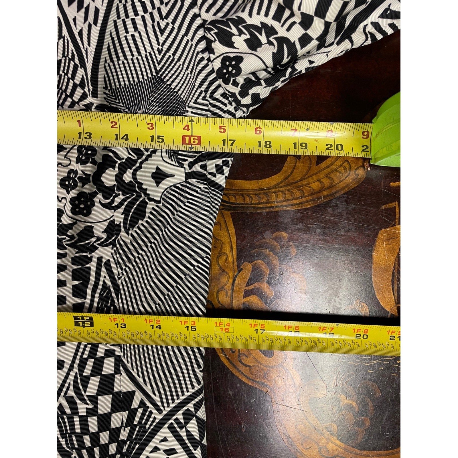 Vtg Versus Gianni Versace Womens 3 Pc Set Blazer Top Skirt Op Art 90s 30/32