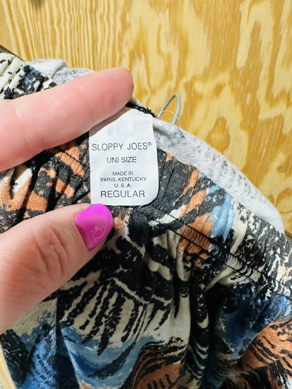 Vintage Sloppy Joe’s Casual Wear Made In USA Unisize Dolman Top And Skirt Retro