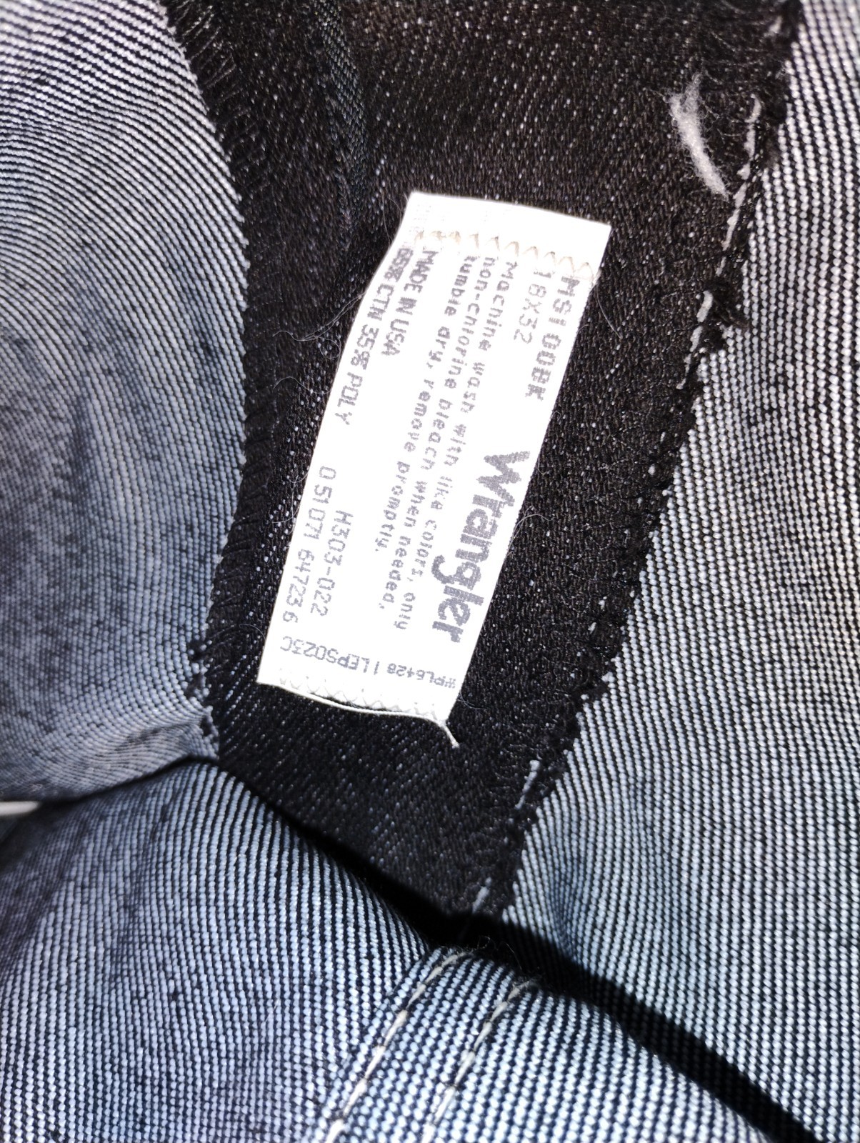 Vintage Jet Black Mens 80s wranglers jeans 100% cotton NWT