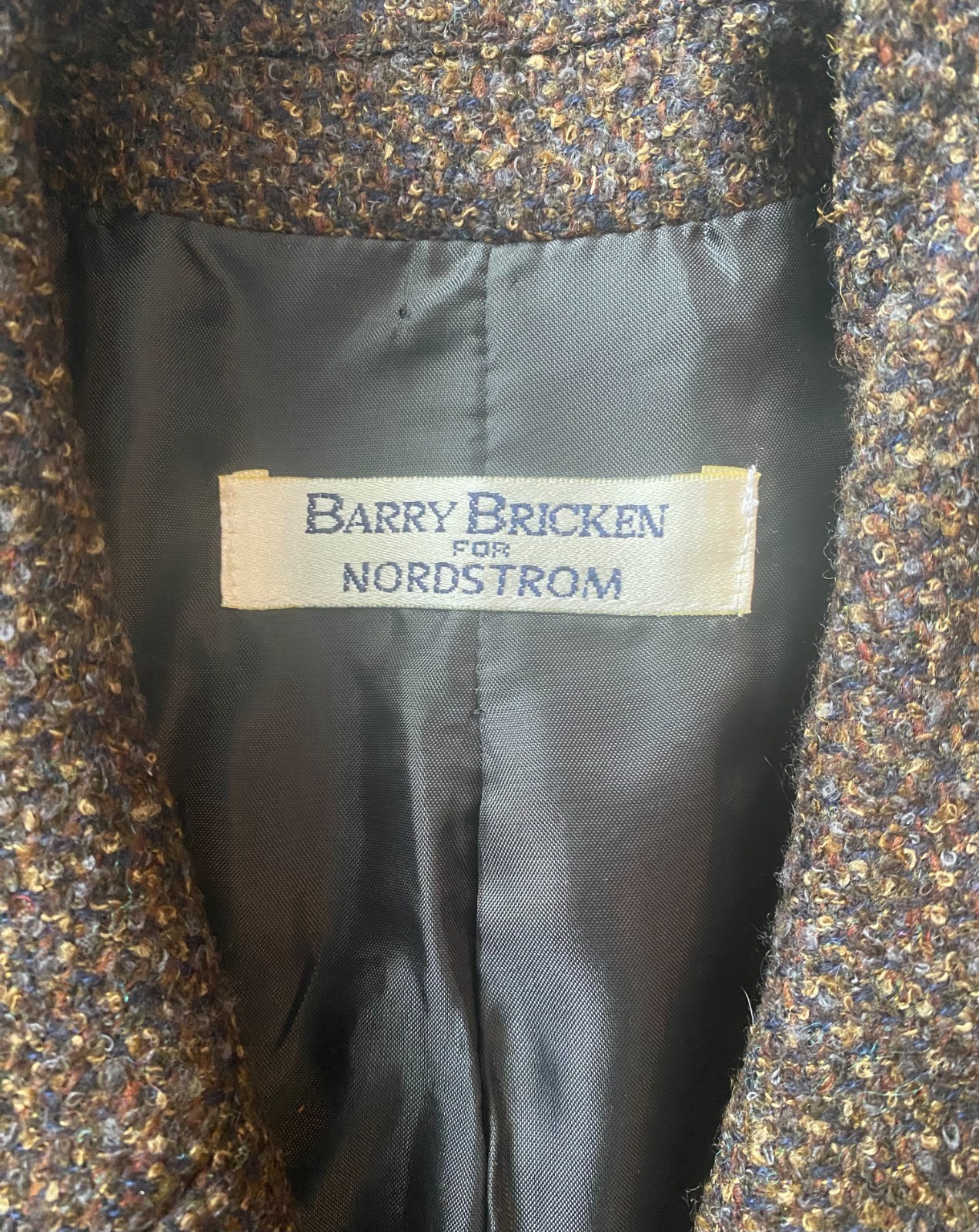 Vintage 1970s Barry Bricken for Nordstrom Womens Blazer Size 8, Excellent Cond