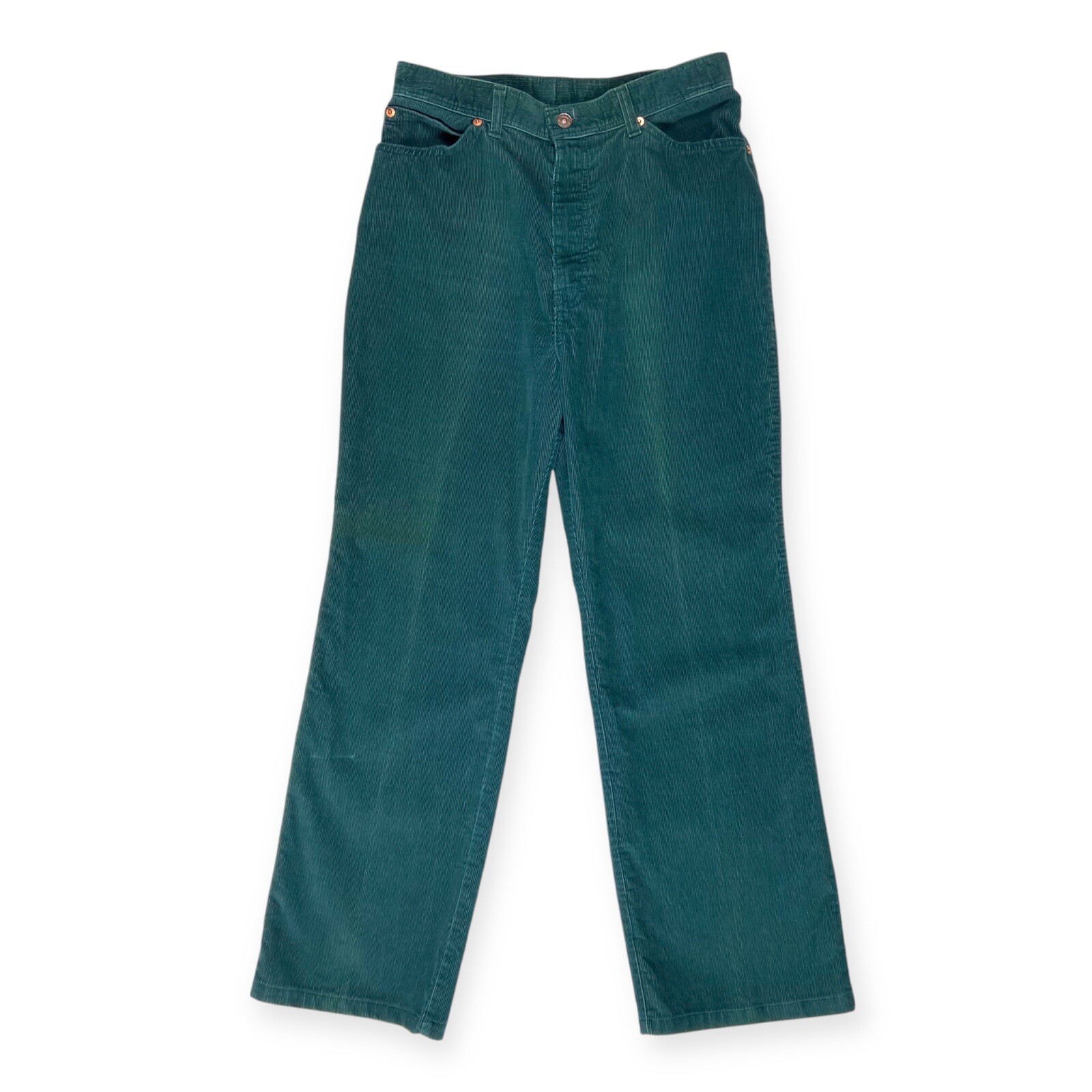 Levi’s Vintage Big E Green Corduroy Pants 28.5″ Waist