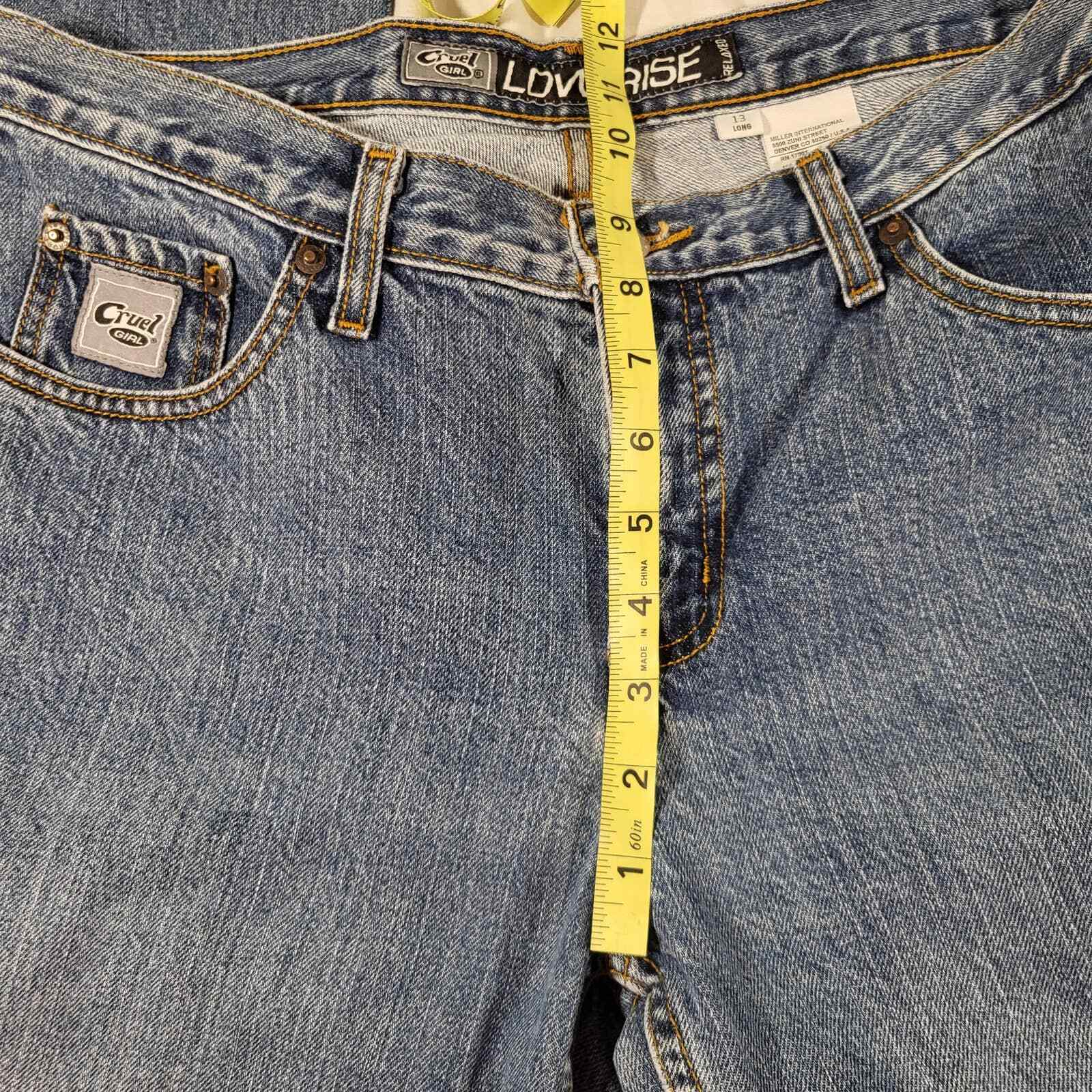 Cruel Girl*Women 13*Vintage*2001*31″ inseam*9″ rise