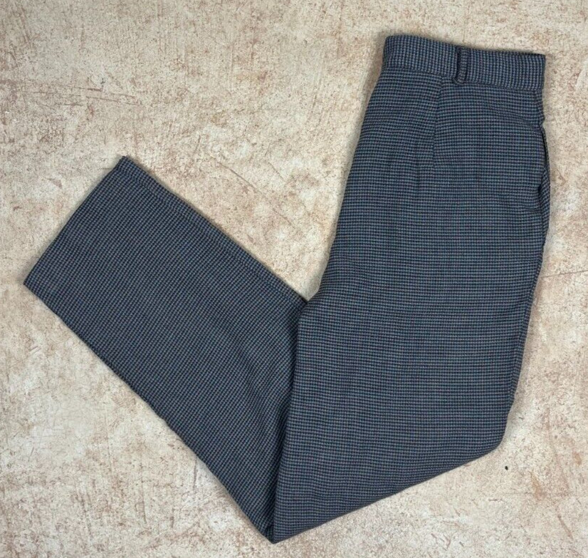 Vintage Paul Harris Design Multi-Color High-Waisted & Pleated Pants