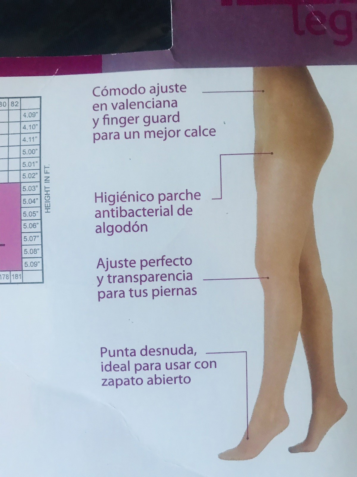 VTG NOS Italy Pantyhose Made In Italy SEARS $109.00 Dark Happy Legs XL