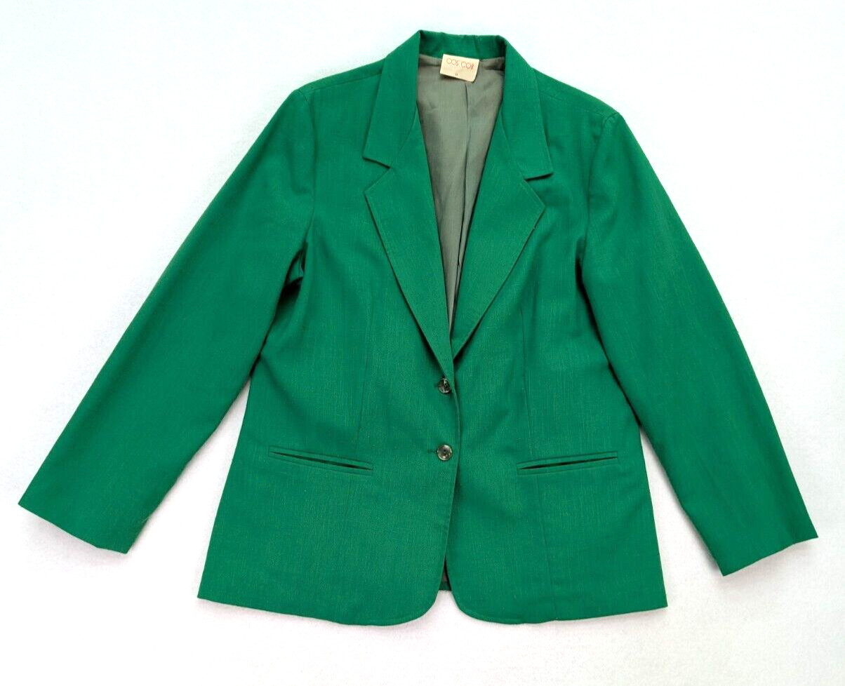 Vintage 70s Women’s Blazer Jacket Cos Cob Size 18