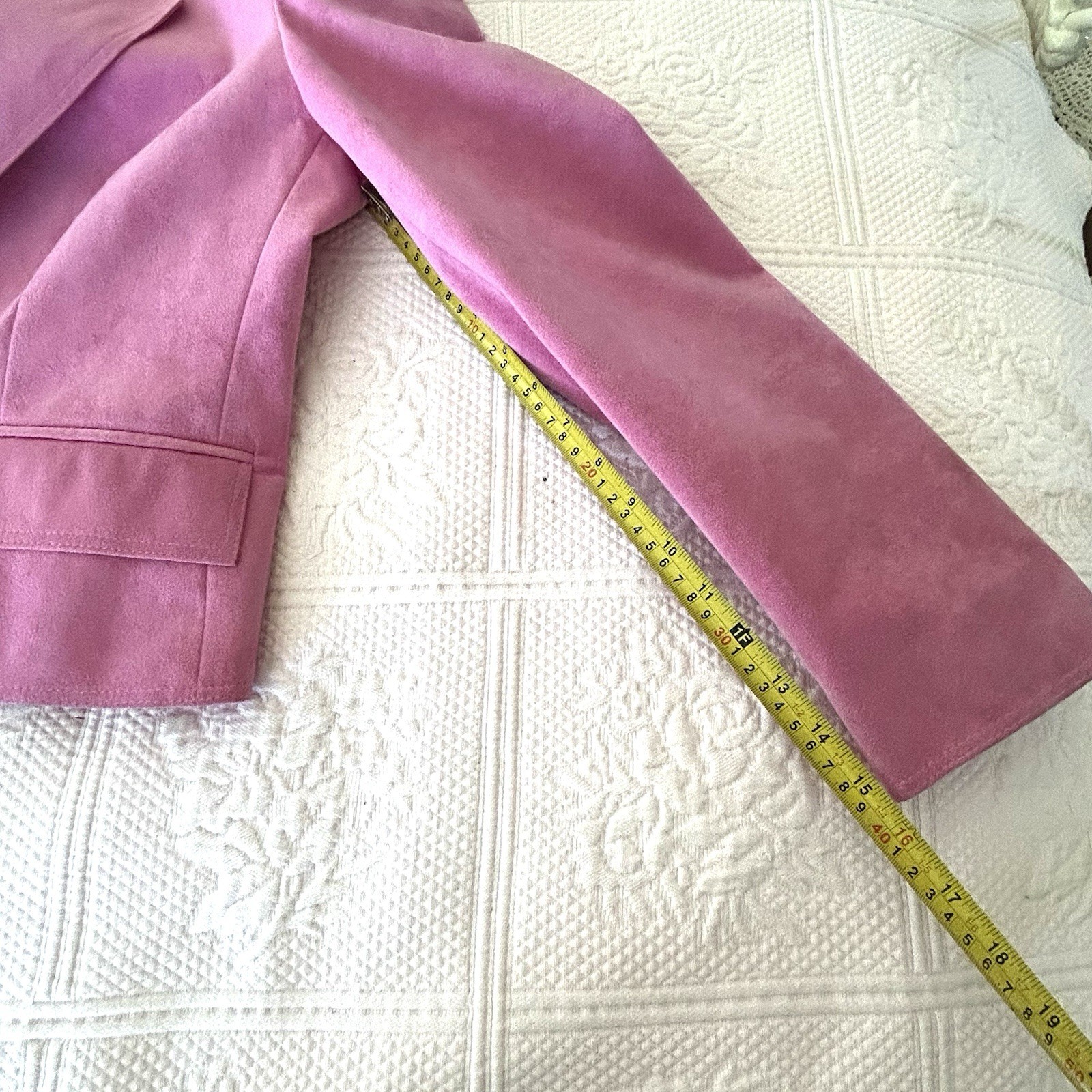 Vintage I Magnin Suede Blazer Crop Jacket