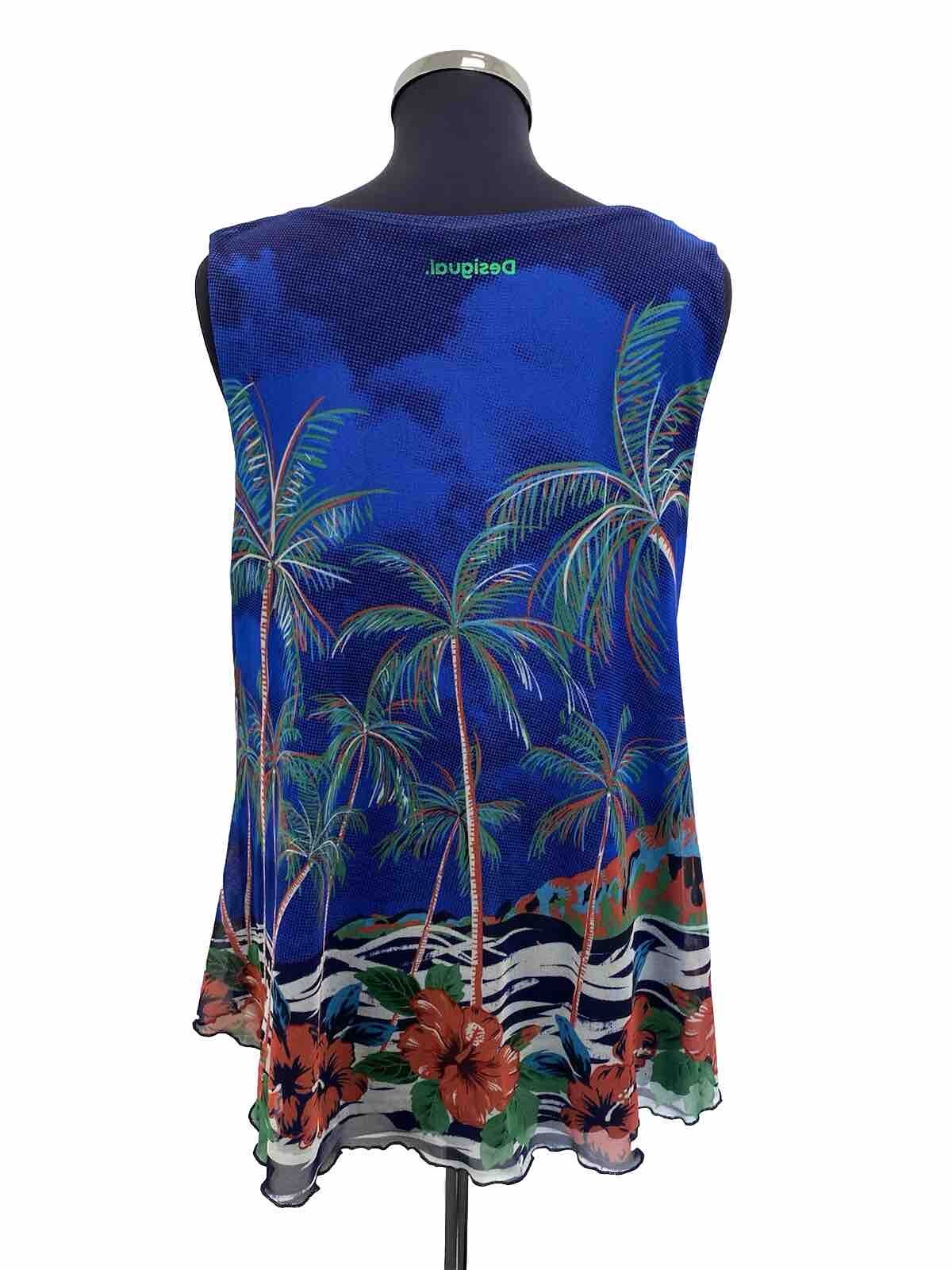DESIGUAL JERSEY TOP WOMEN SHIRT WOMAN VINTAGE JHD7374