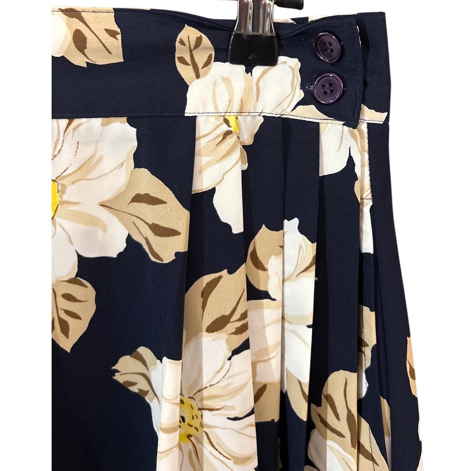 90s Counterparts Maxi Skirt Dark Floral Cottagecore Whimsigoth