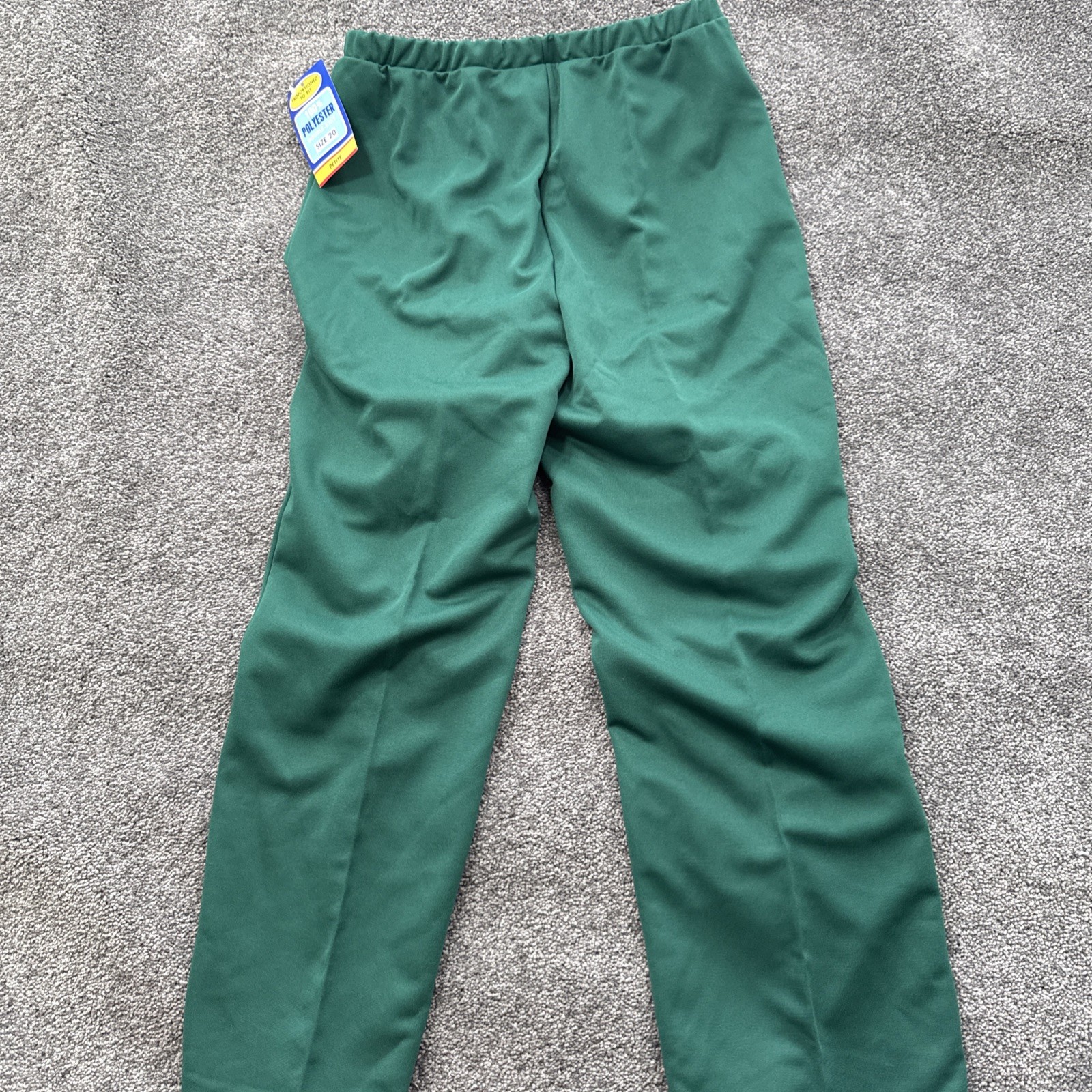 VTG NOS Womens 20 Haband For Her Pants Slacks Dress Pants Elastic Waist Polyeste