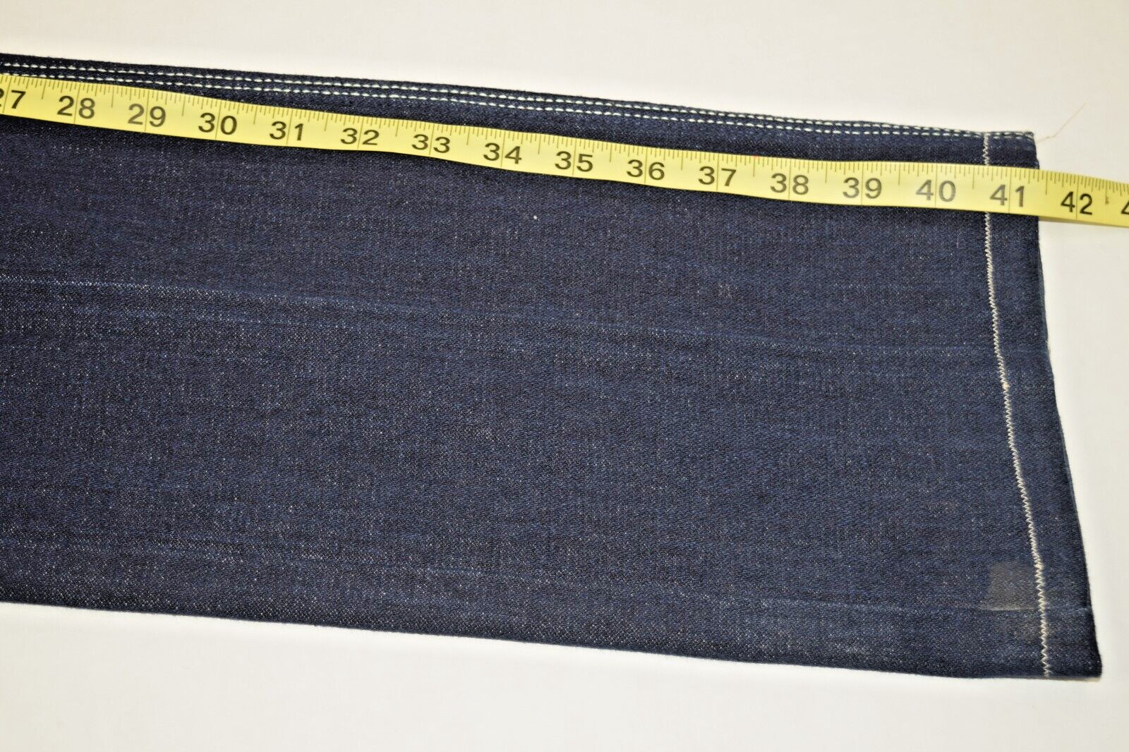Vintage Jordache Jeans 28 x 33 70s Blue Wash White Stitch Straight Leg Made USA