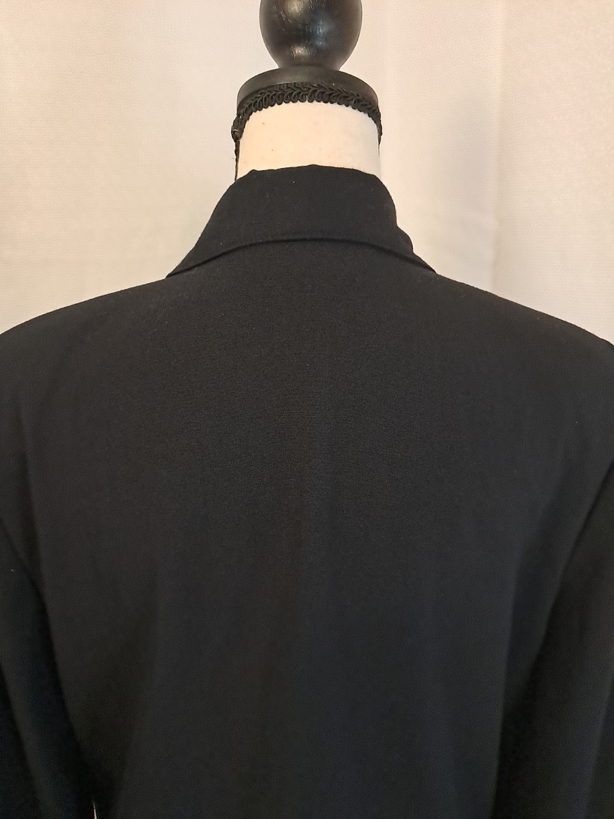 Vtg 80s/90s Sag Harbor Black Sigle Breasted Blazer