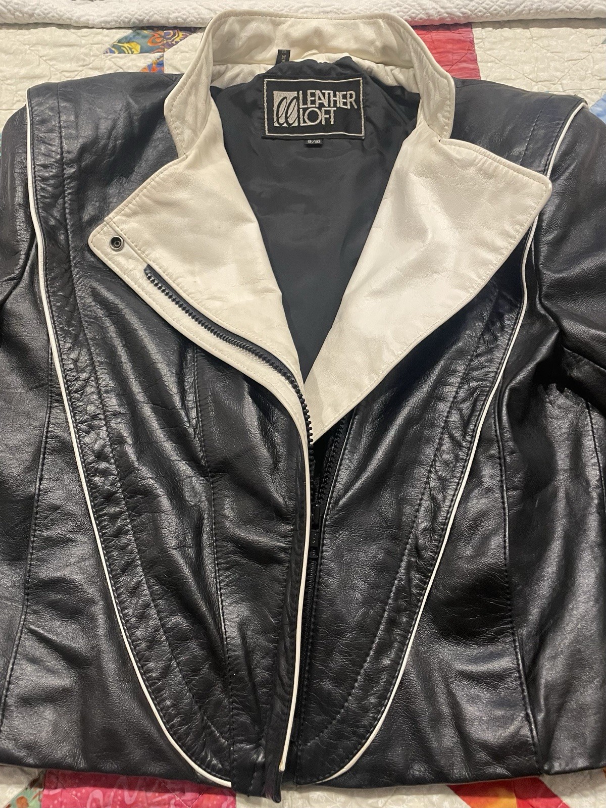 Vintage 80s Leather Jacket, Chic & Versatile, Beautiful Condition, Well-crafted