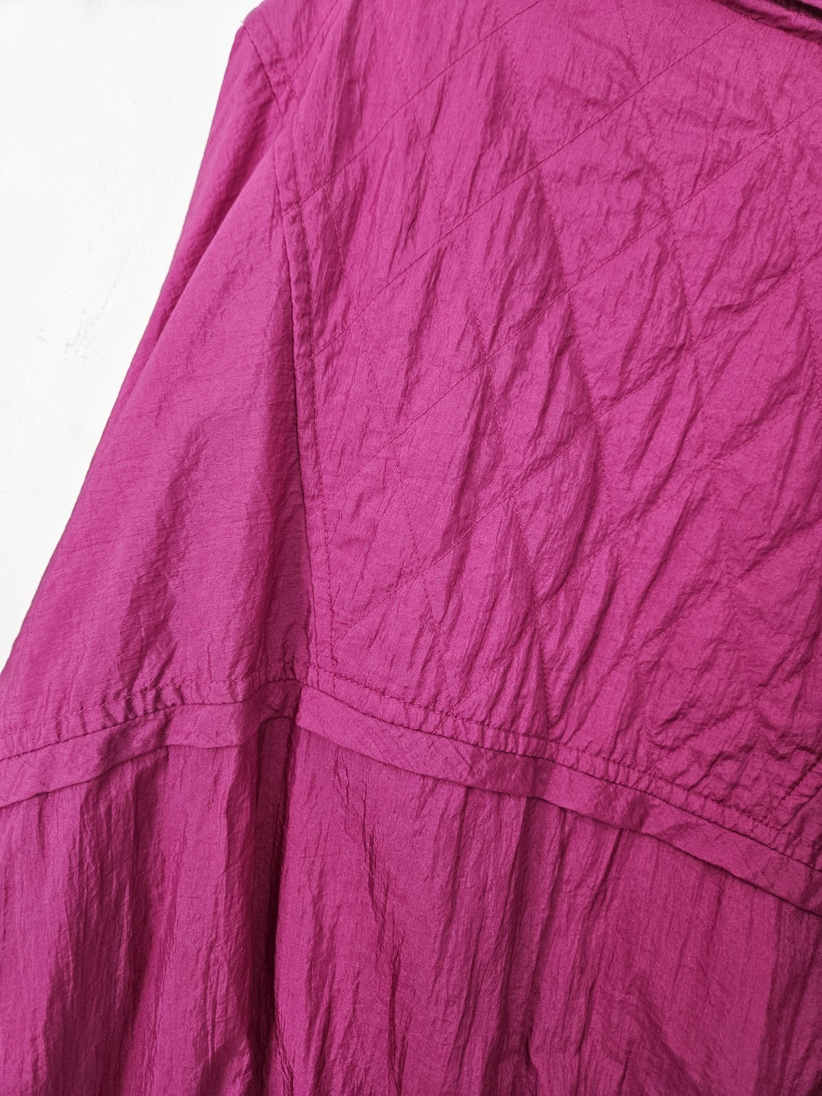 VTG LAURA KATHERINE Womens Adult Pink Track Suit Jacket Pants L