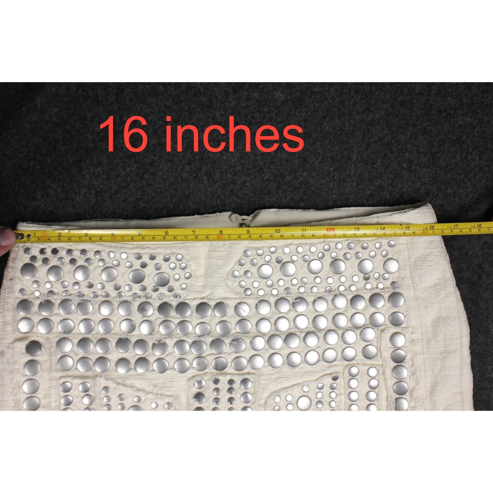 H&M Spring 2013 21st Century Bohemia Studded Vest Skirt Set Womens 8