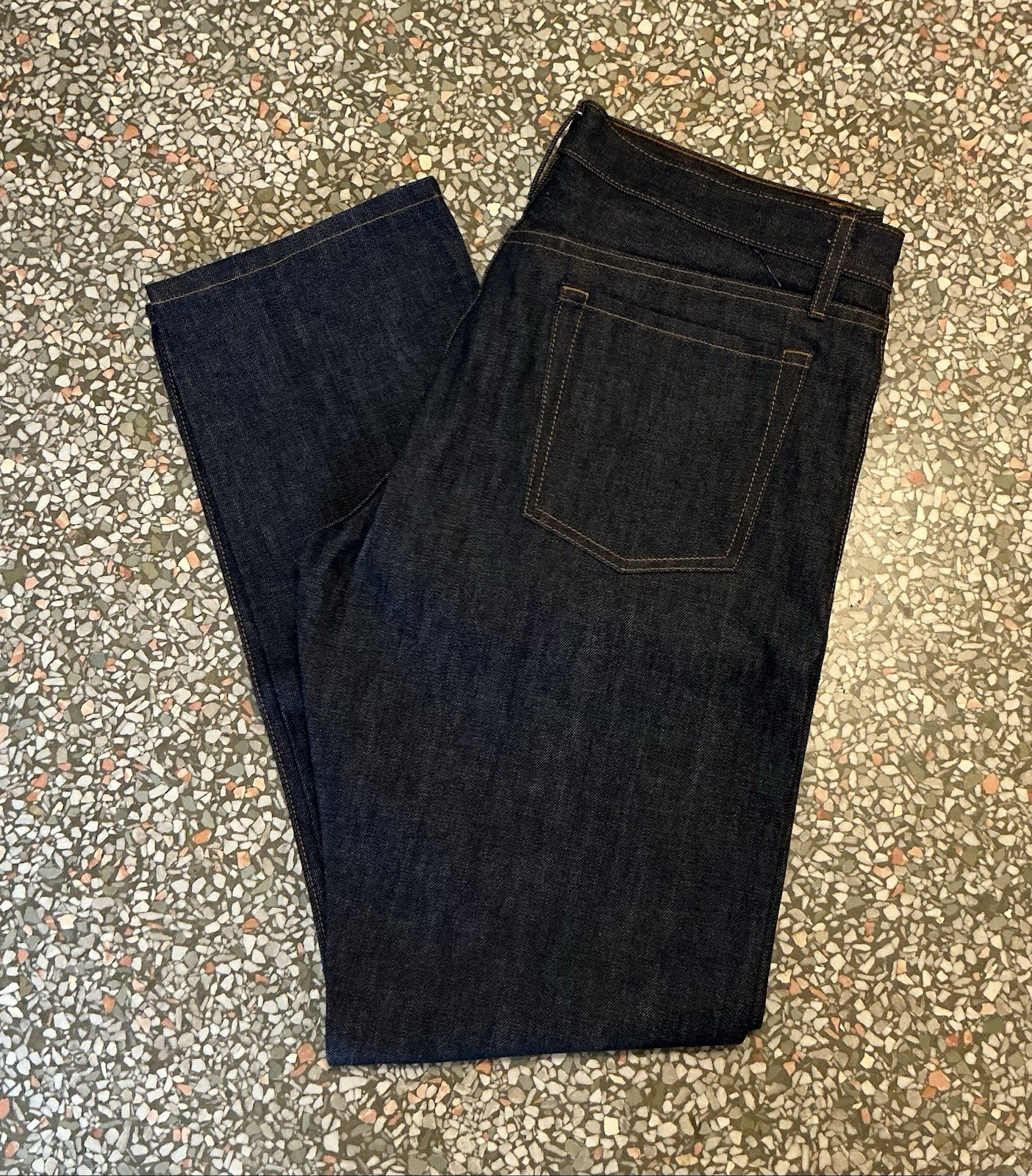 Vintage 1970s Selvage Denim 100% Cotton Jeans W: 36” L: 33”