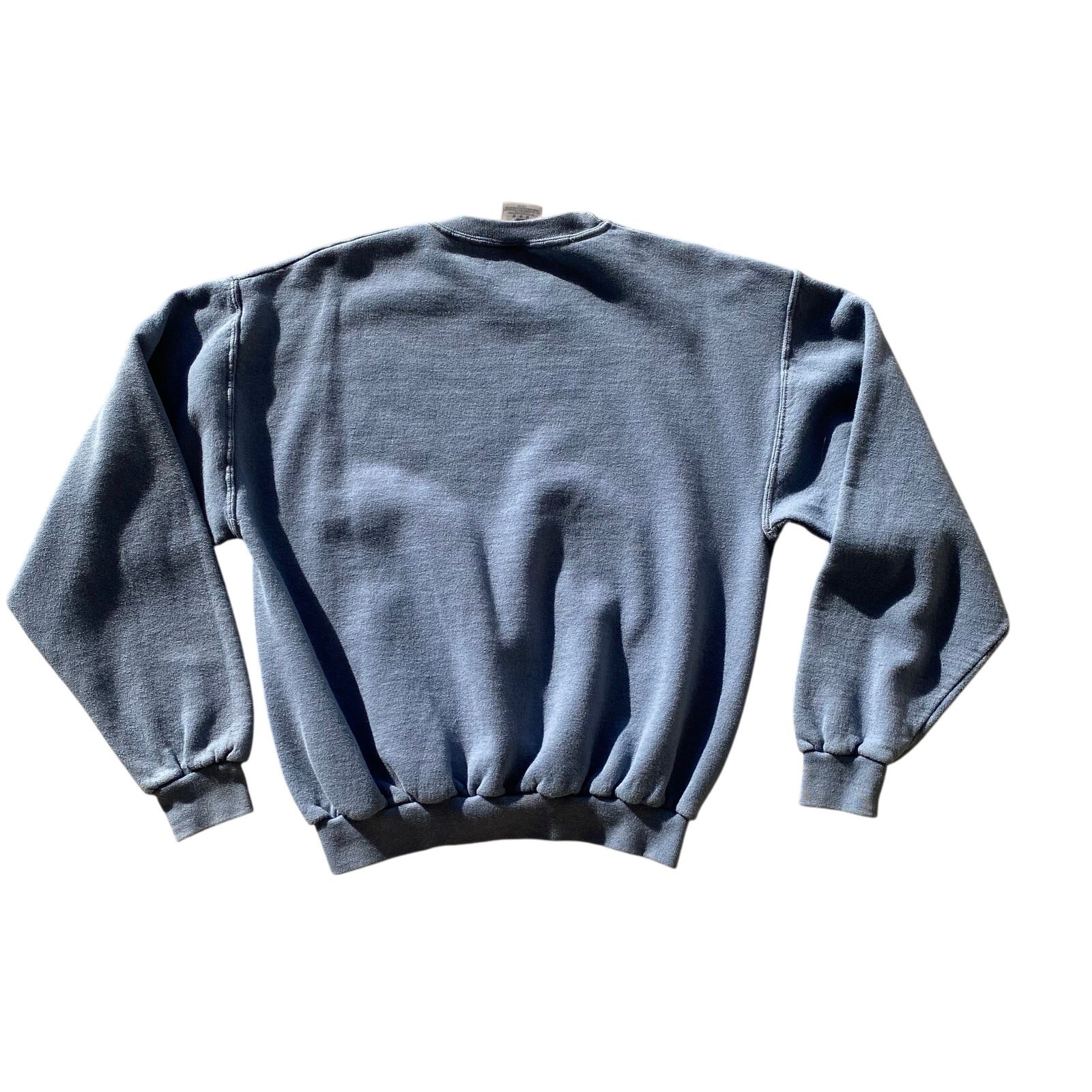 Vintage Women’s Sweatshirt Sz M Plymouth Massachusetts Blue Gray Cotton 90s y2k
