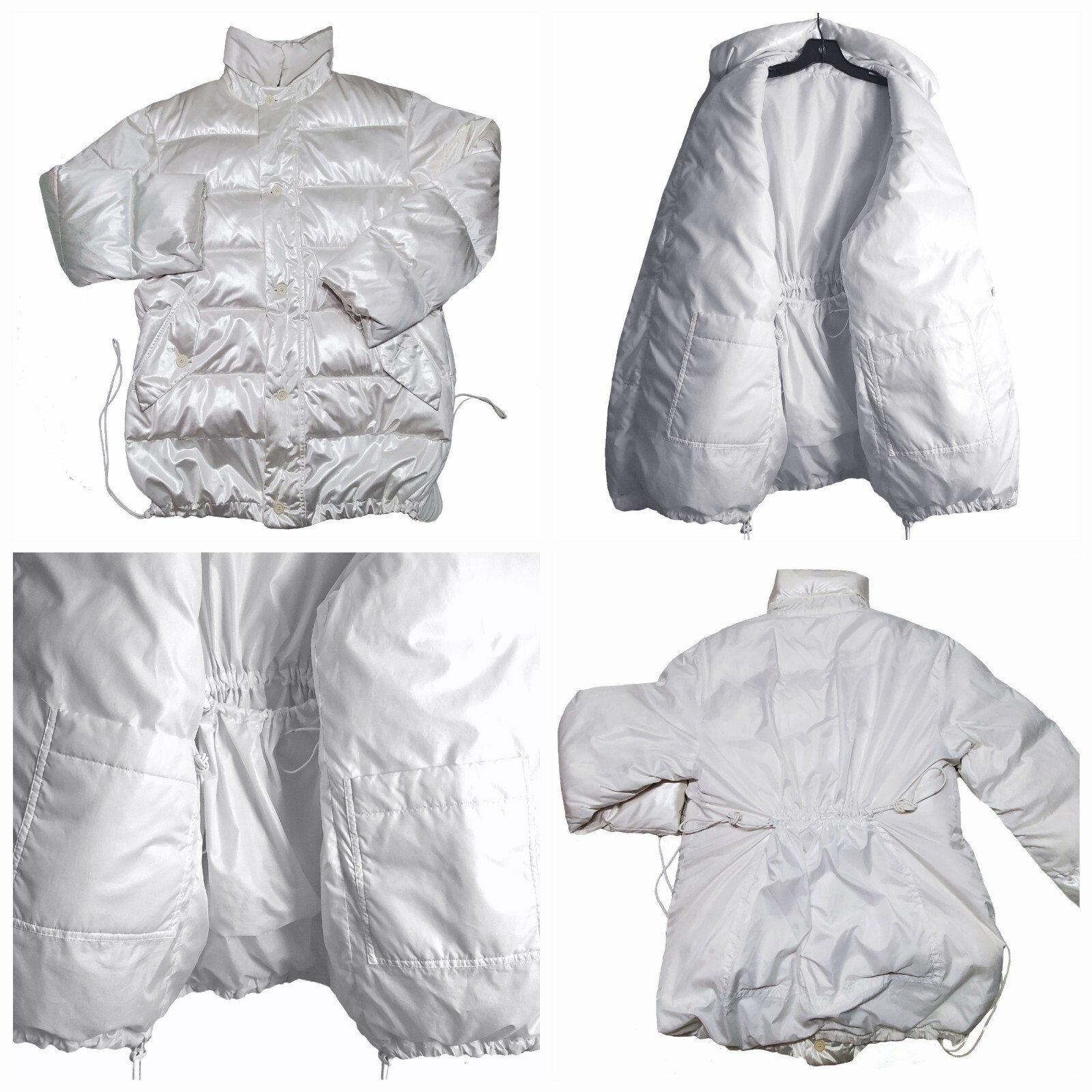 SUPER RARE MIYAKE WINDCOAT 100% REVERSIBLE PUFFER COAT JACKET (Appears Unused)