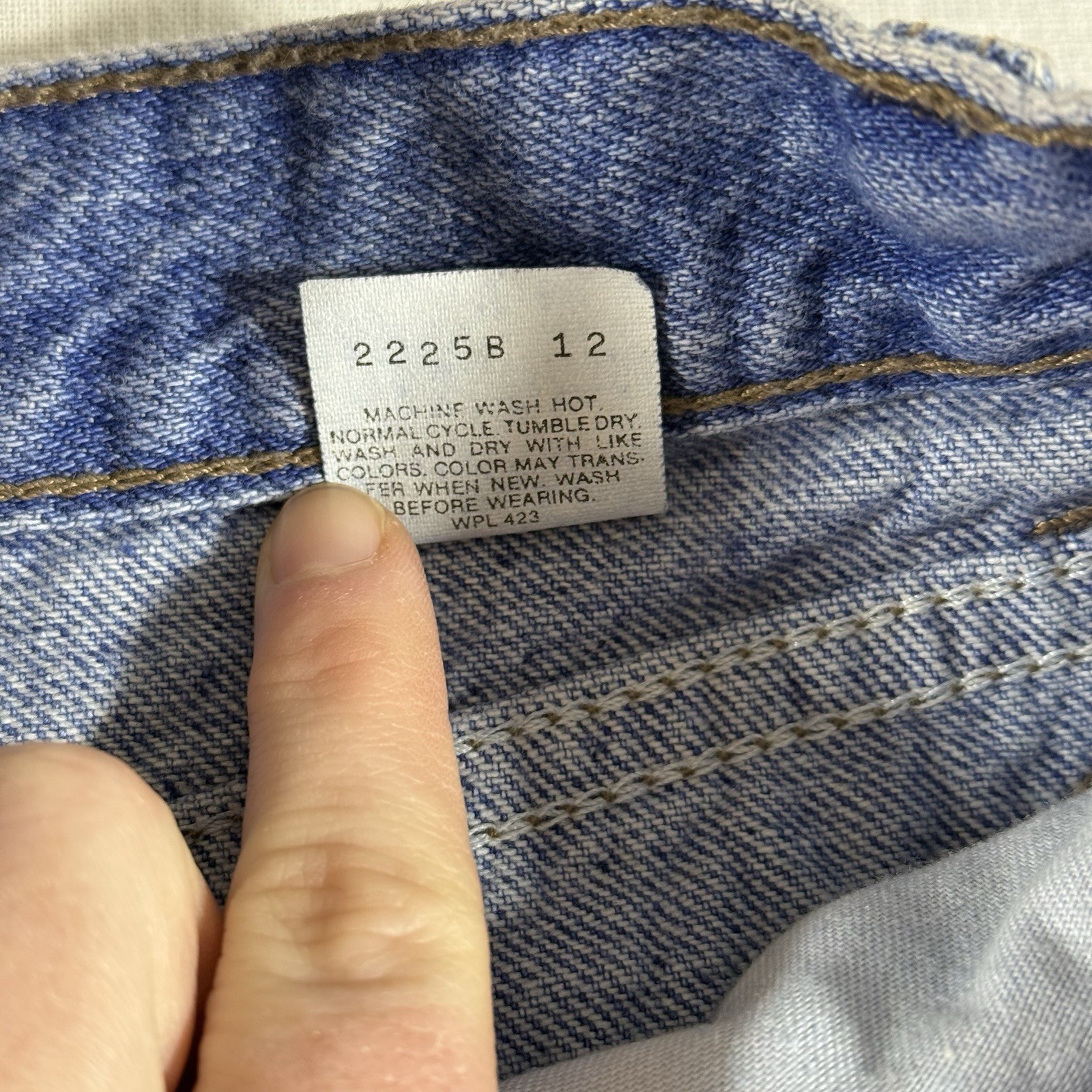 Vintage 90s Womens Levis Native Blue Jeans Size 13 28×30 Relaxed USA