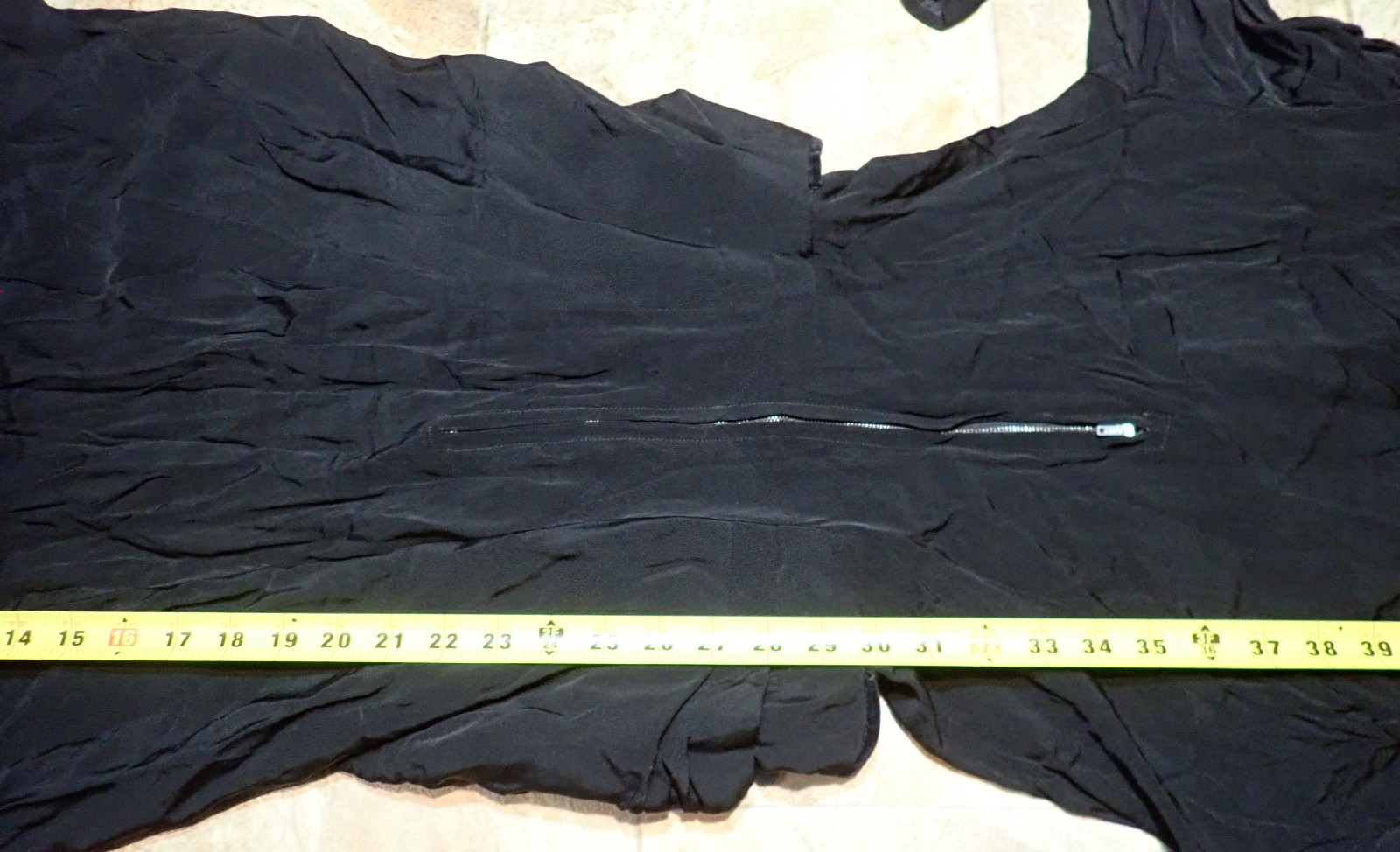 Rare Vintage 1950s 60s MCM Black Crepe Wiggle Cocktail Dress – Velvet Trim XS