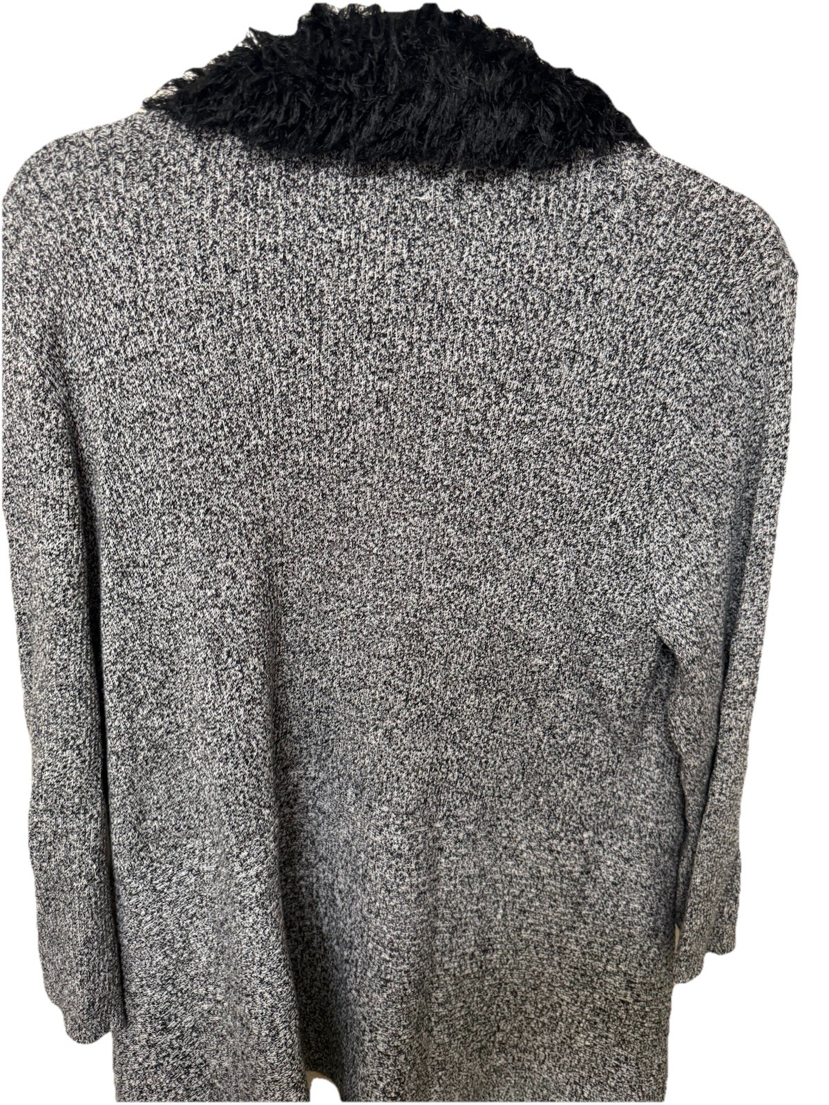Penny Lane Cardigan Sweater Fur Lined Collar xl glamrock,steampunk,almost famous