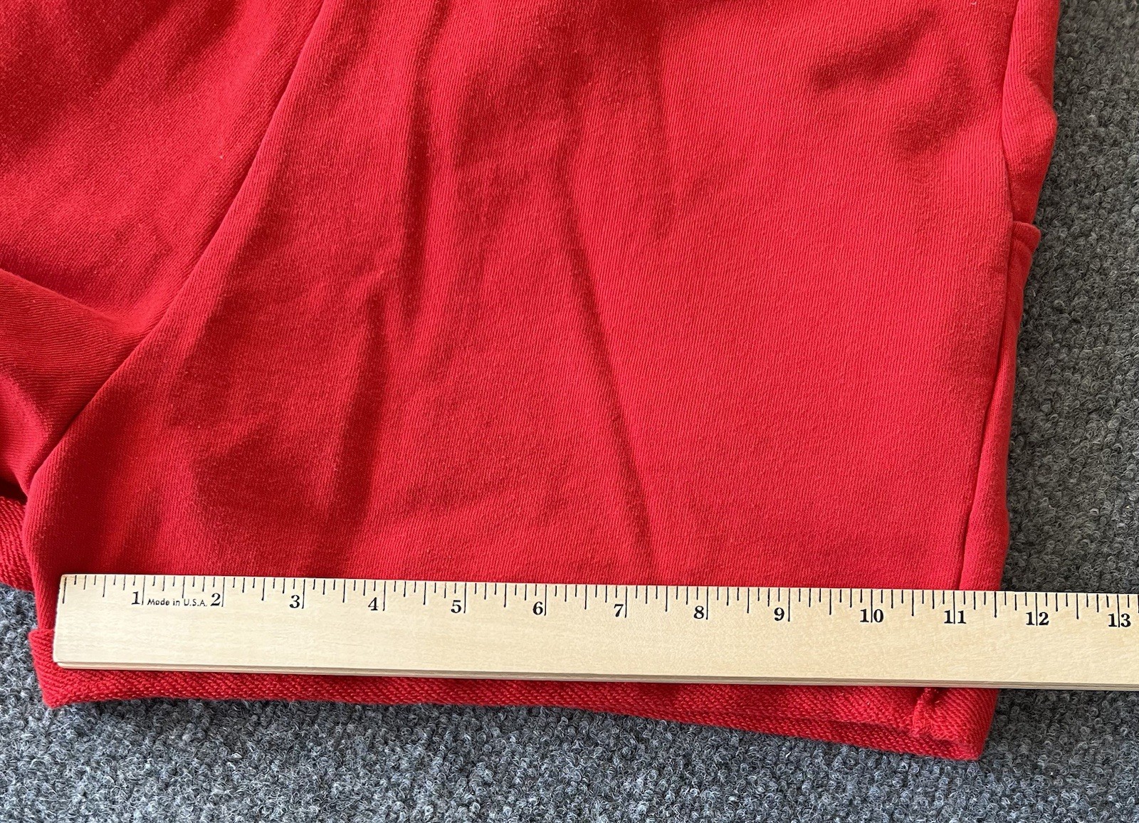 Fila VTG Womens Jumper Hoodie Sweatshirt Shorts Half Zip Drawstring Waist Red L