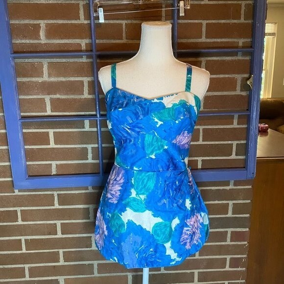 Late 50s early 60s Tori Richard for The Holiday Shops Honolulu Cotton Ro…