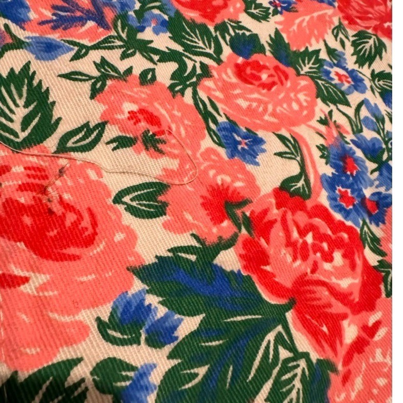 RARE Vintage Young Stuff Y2K Floral Mom Jeans High Waist USA 16 18 38