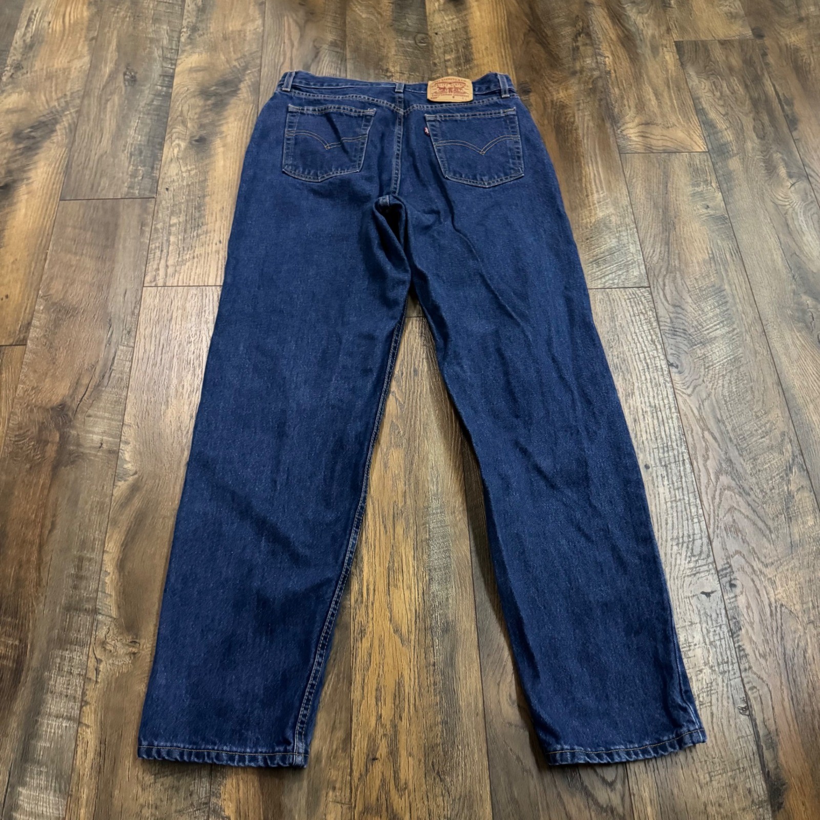 Vintage Levis 560 Loose Fit Straight Leg Jeans Dark Wash Womens 14 Cotton Y2K