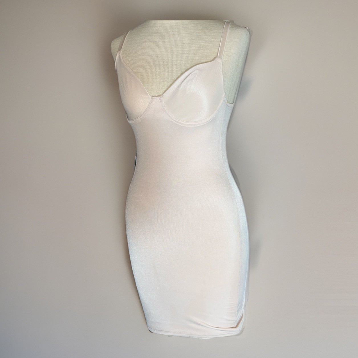 Vintage Weight Watchers In Control Shaper Slip 34B Body Slimmer Underwire